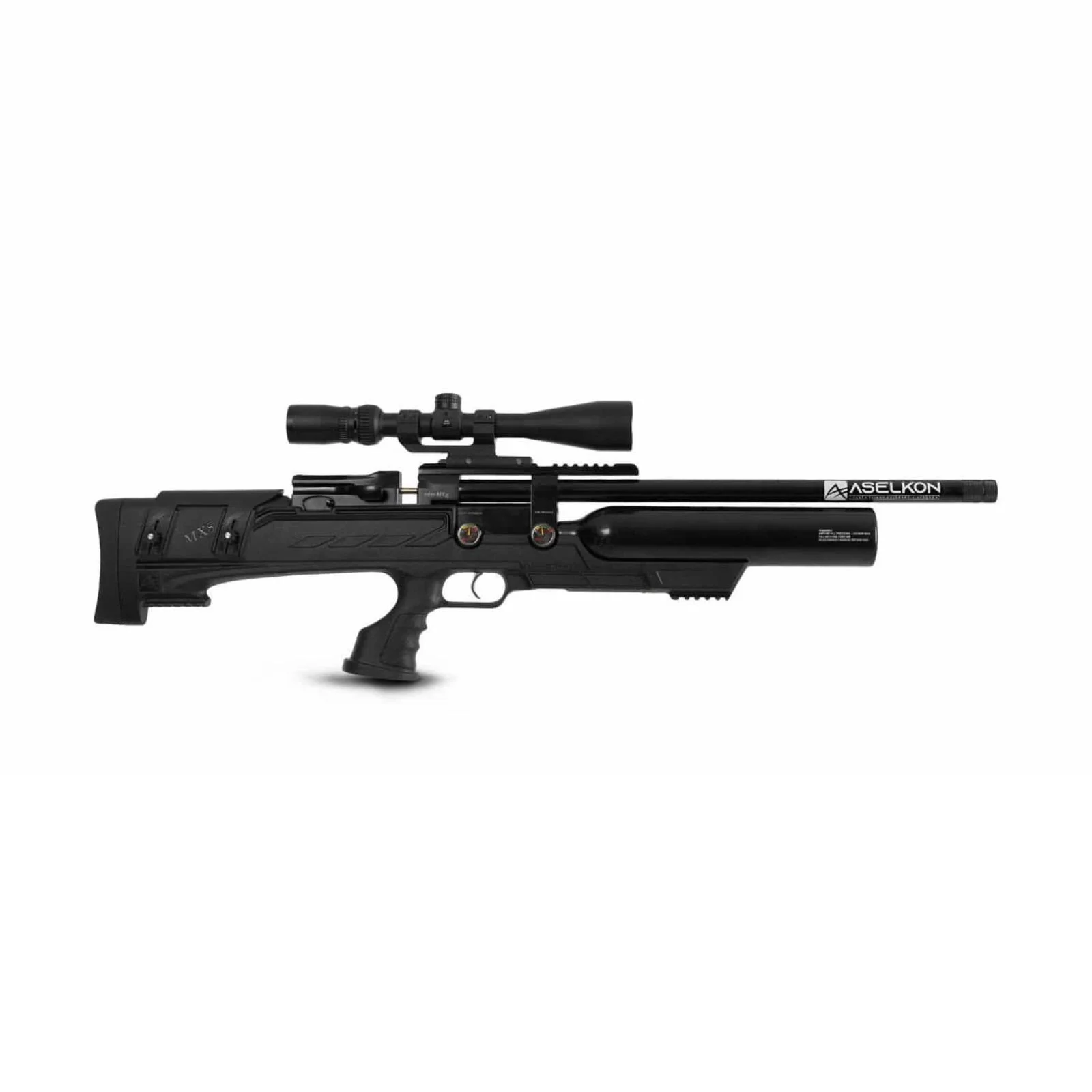 Aselkon MX8 Air Rifle .25 Cal Synthetic Stock