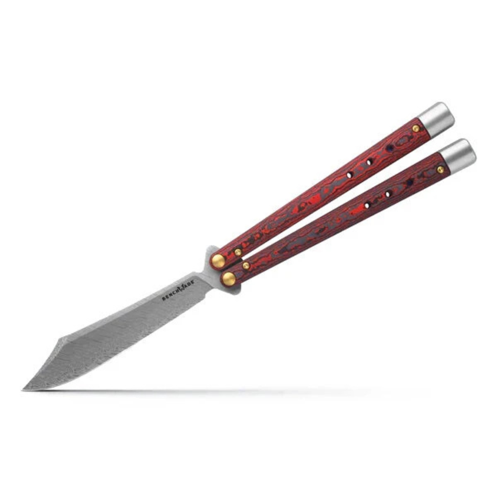 Benchmade Necron Bali-song Lava Red Folding Knife- Limited Edition