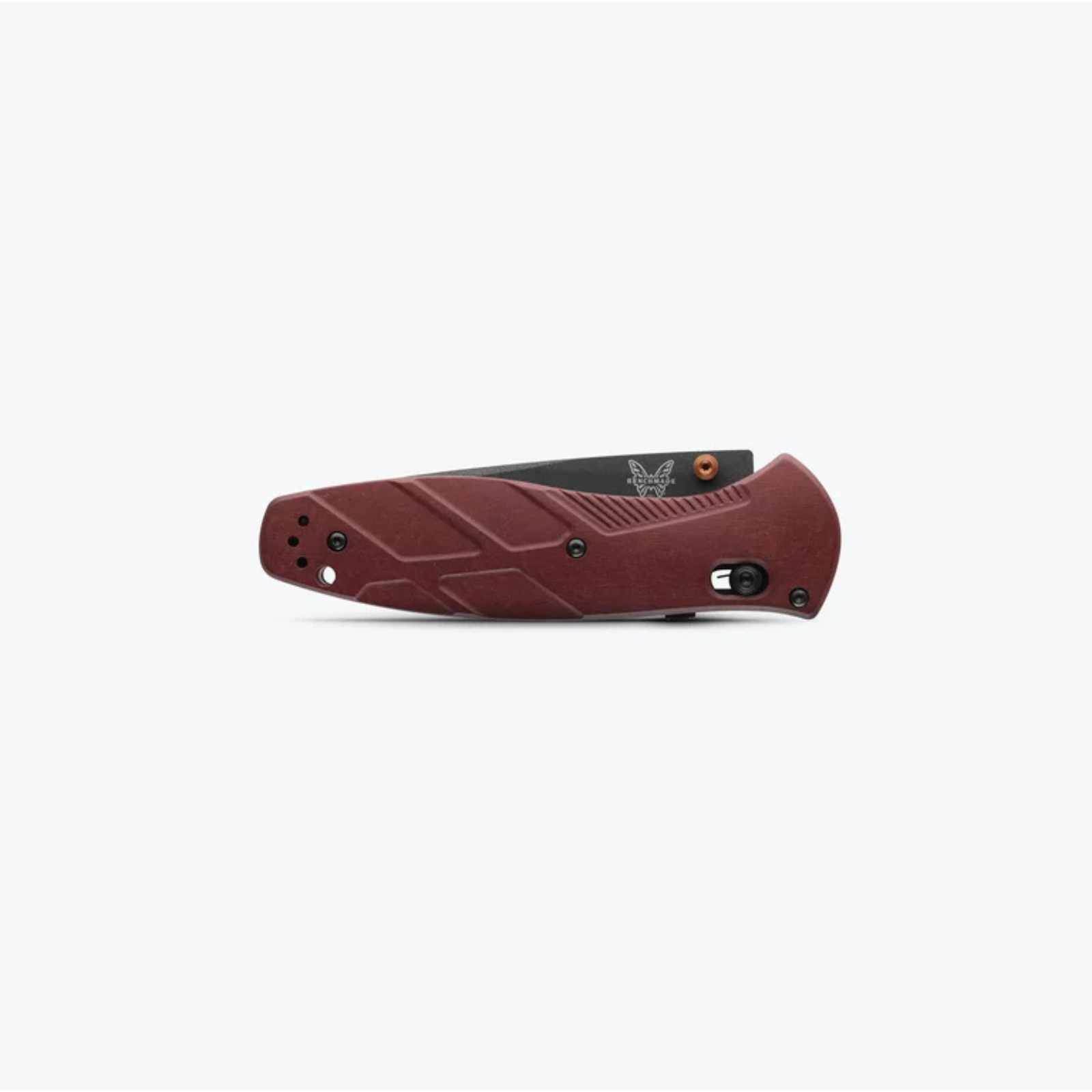 Benchmade Redstone Richlite Barrage, Black Blade Knife