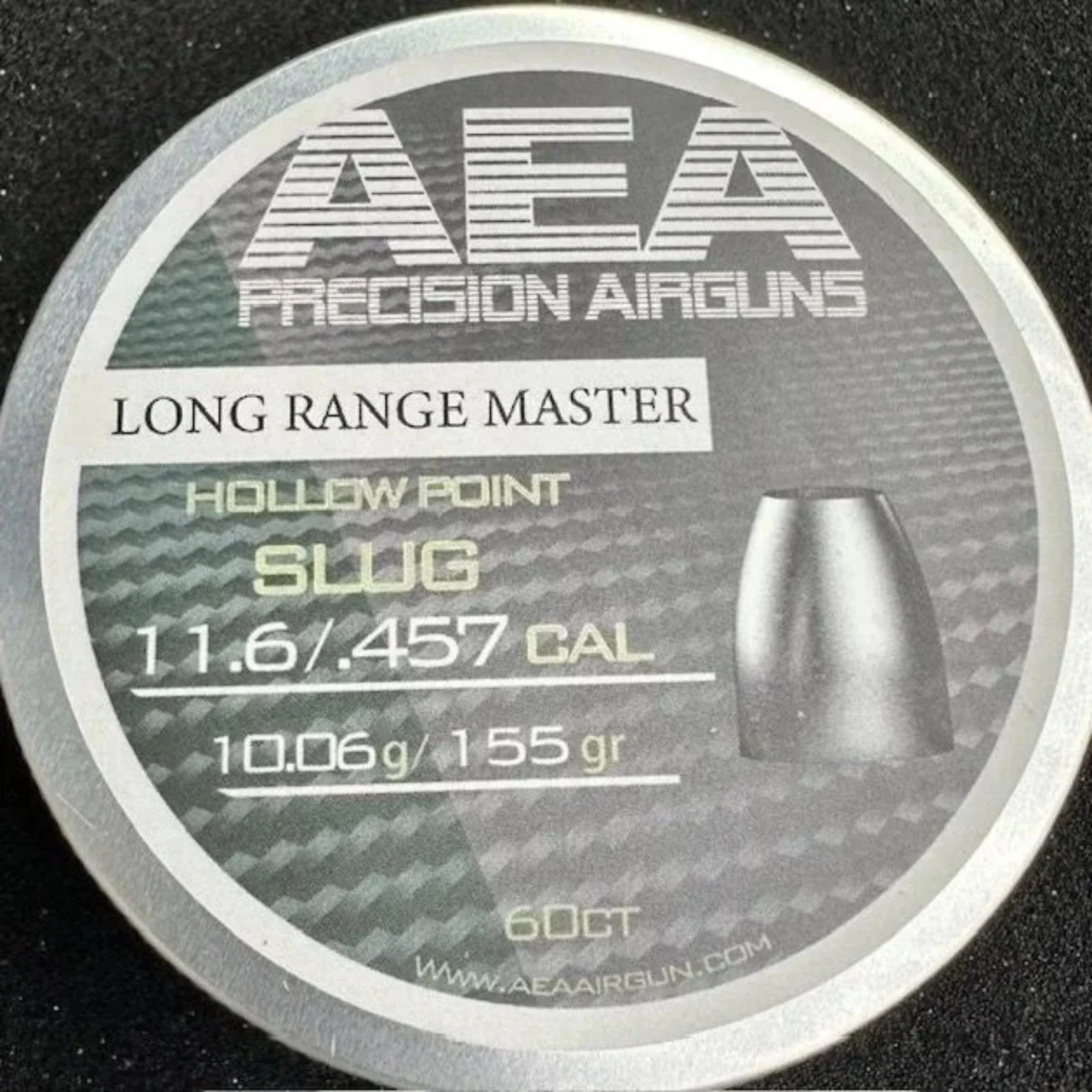 AEA Long Range Master Hollow Point Slug- .457 Cal, 155 Gr. 60 Count