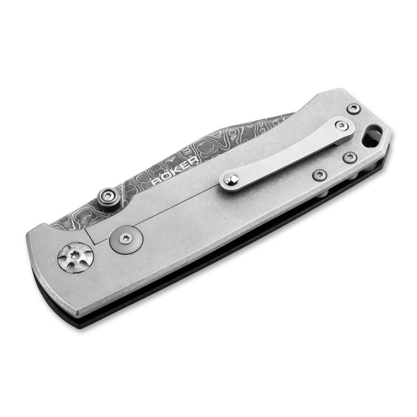 Boker Tiger-Damast Frame Lock