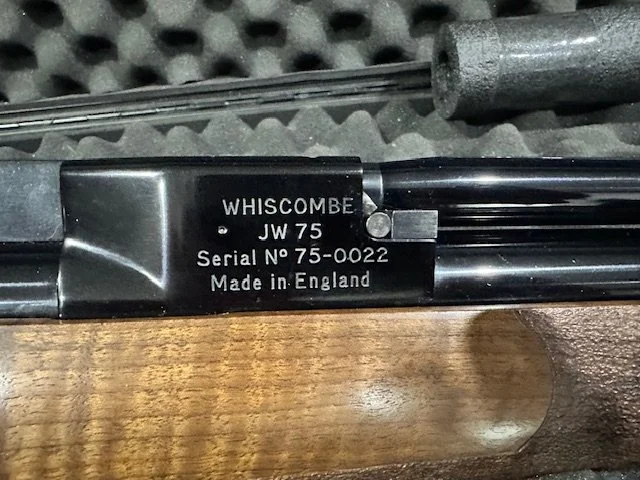 Rare Whiscombe JW 75 Air Rifle  w/ All Calibers/ Barrels (4) Made in England
