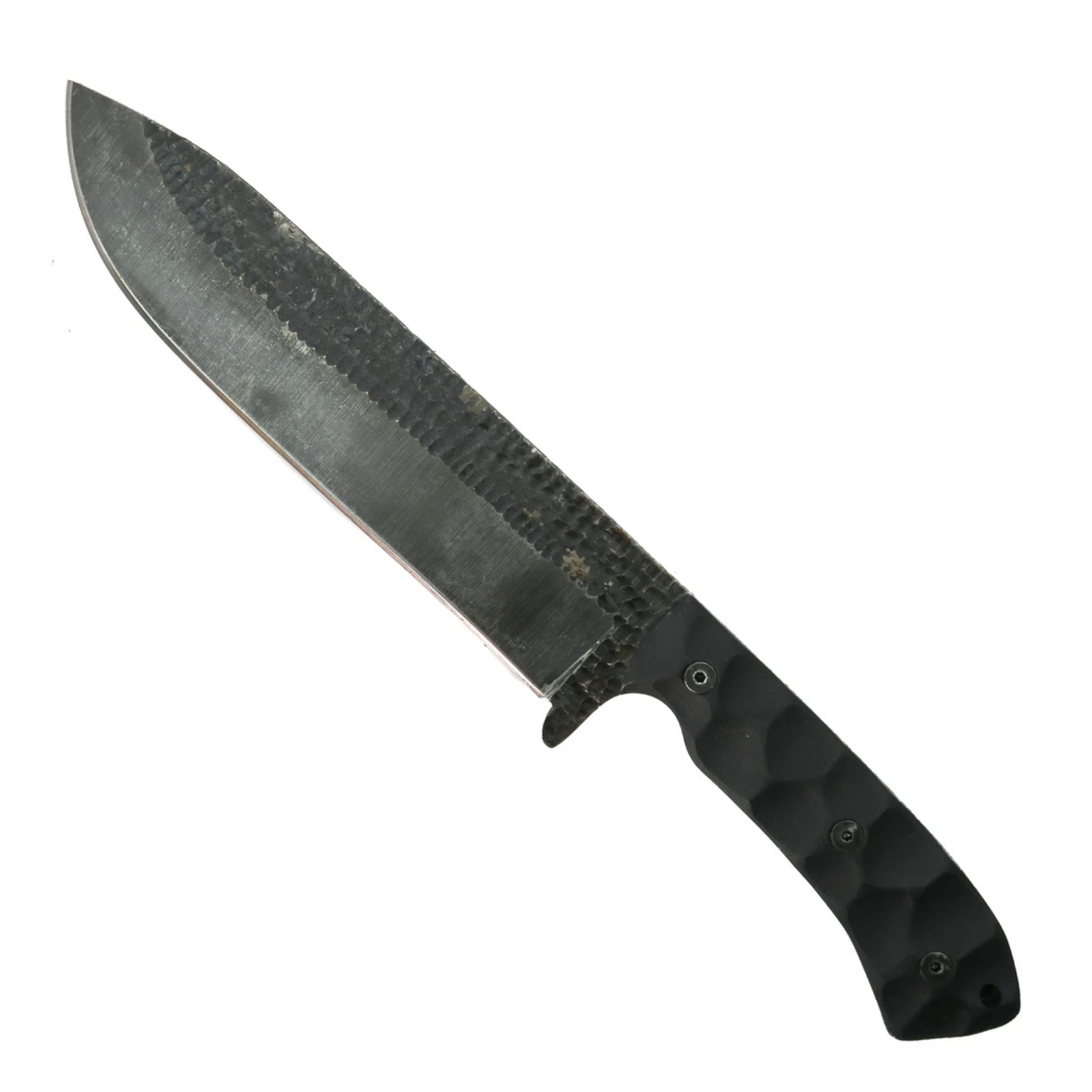 Stroup Knives BK1 Black G10 Fixed Blade Acid Wash
