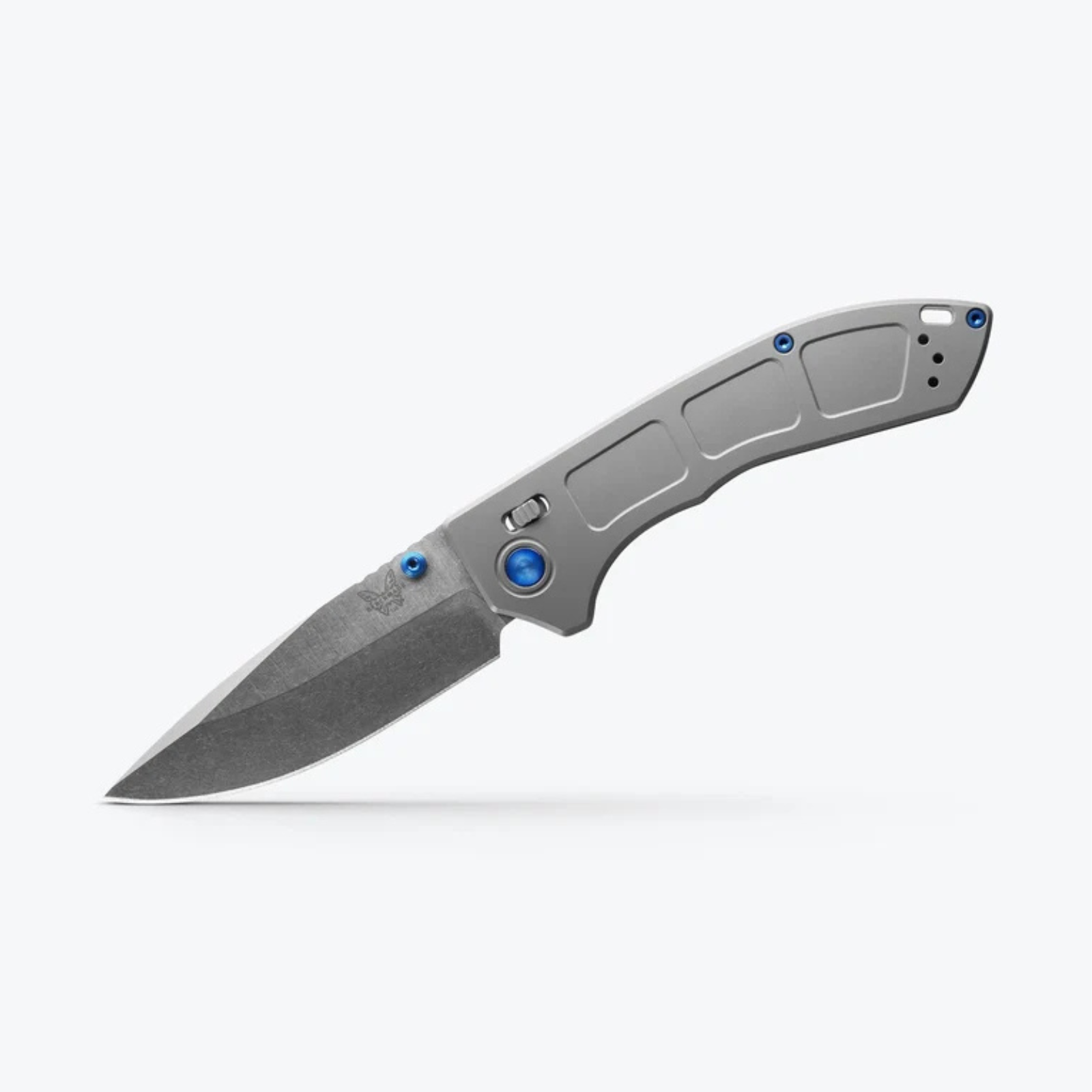 Benchmade Narrows Axis Gray Titanium Drop Point