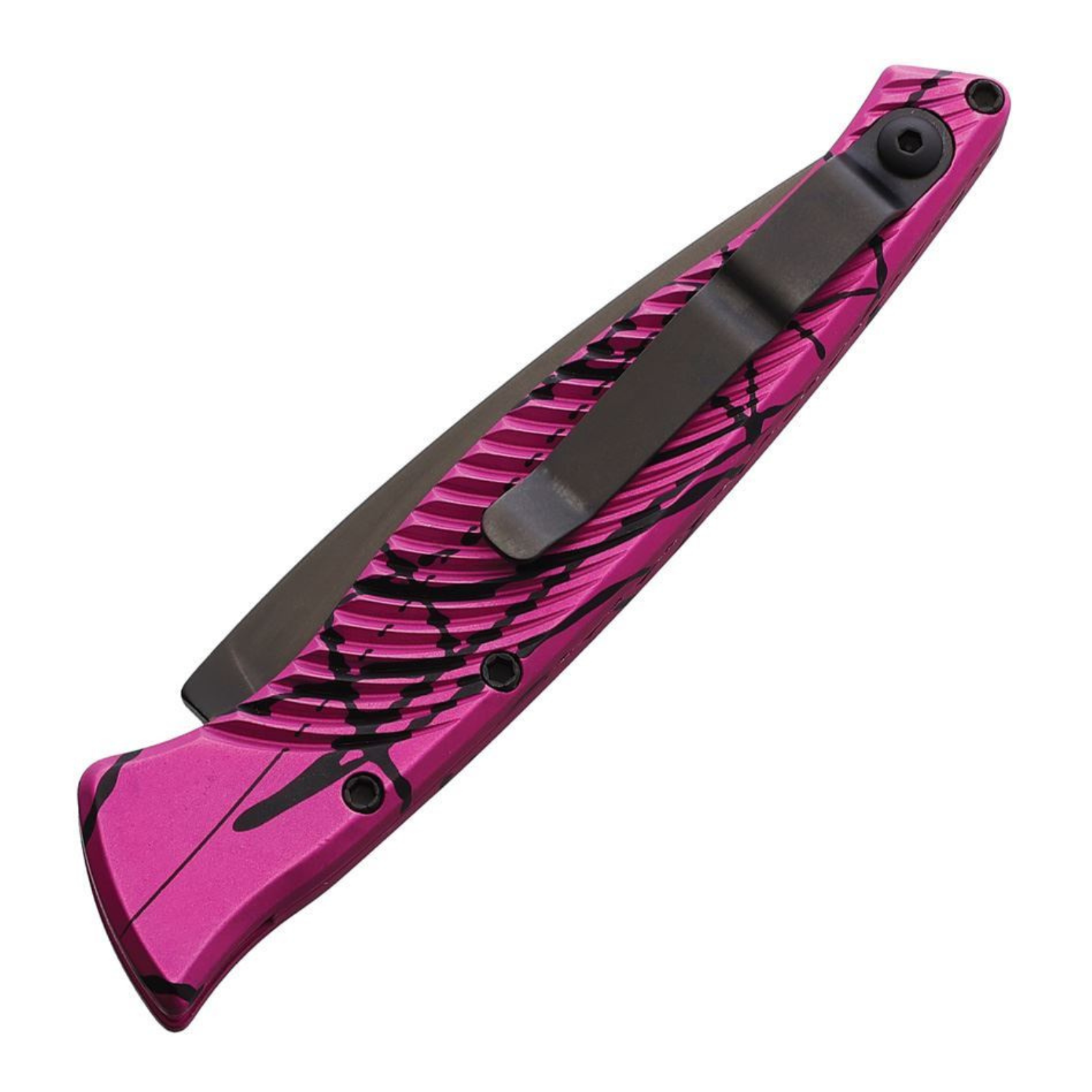 Piranha Pink DNA Tactical automatic knife – PIR16PKT