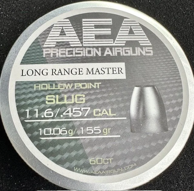 AEA Long Range Master Hollow Point Slug 11.6/.457 cal. 60 ct.