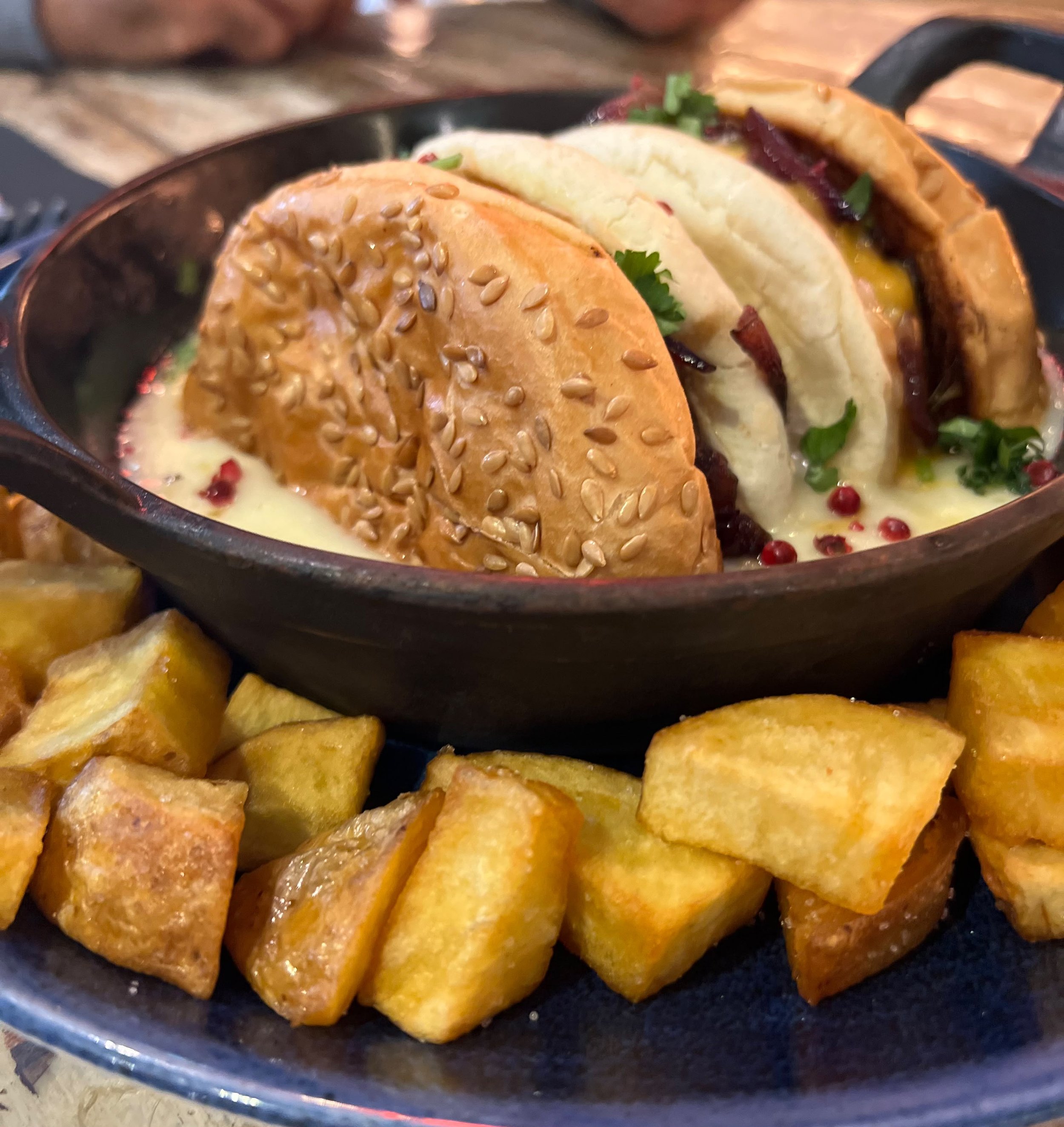 Burgerdue en Alsur Café Llúria, El Eixample, Barcelona