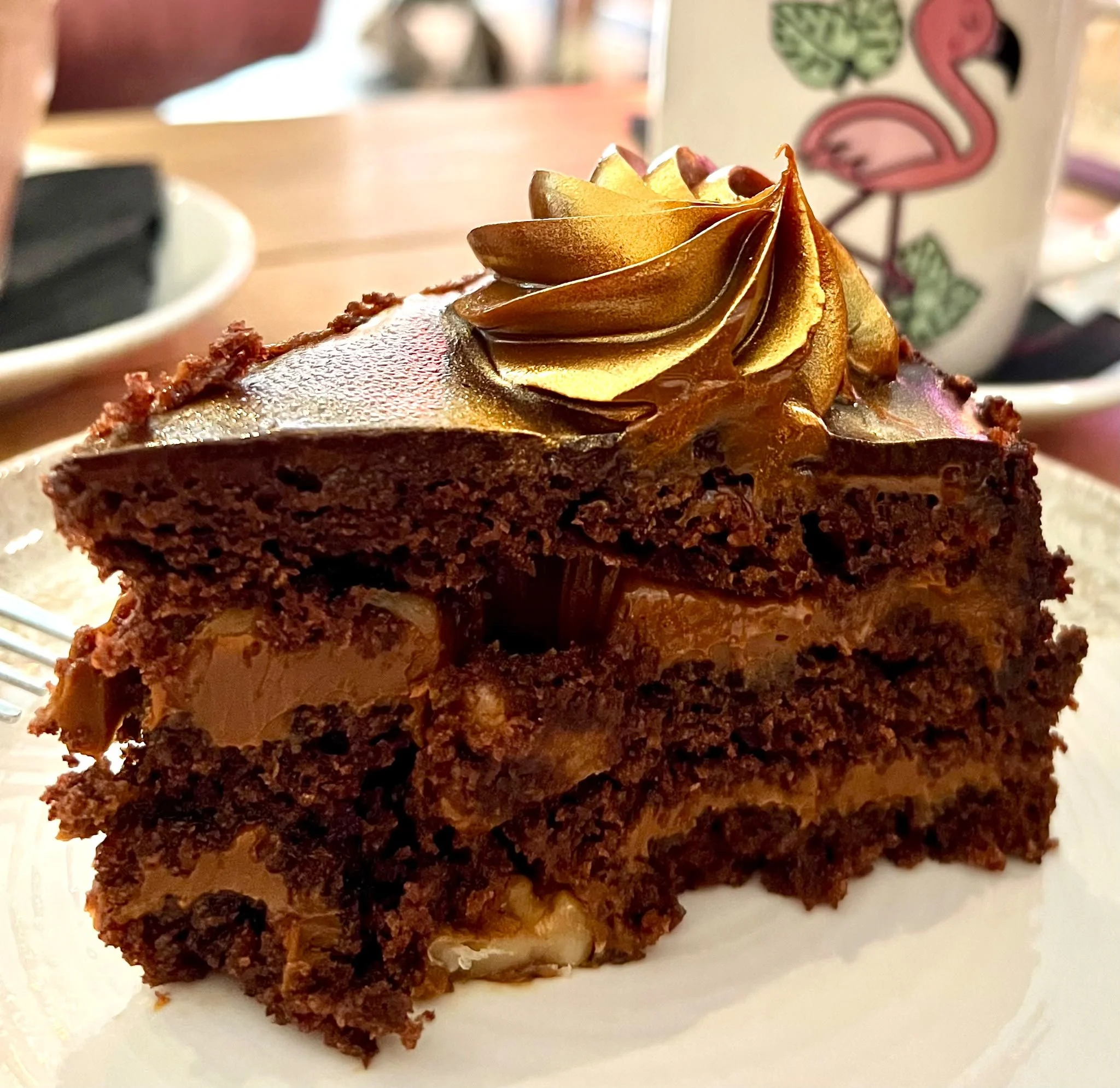 Chocolate con dulce de leche Brunch Alsur Café Barcelona