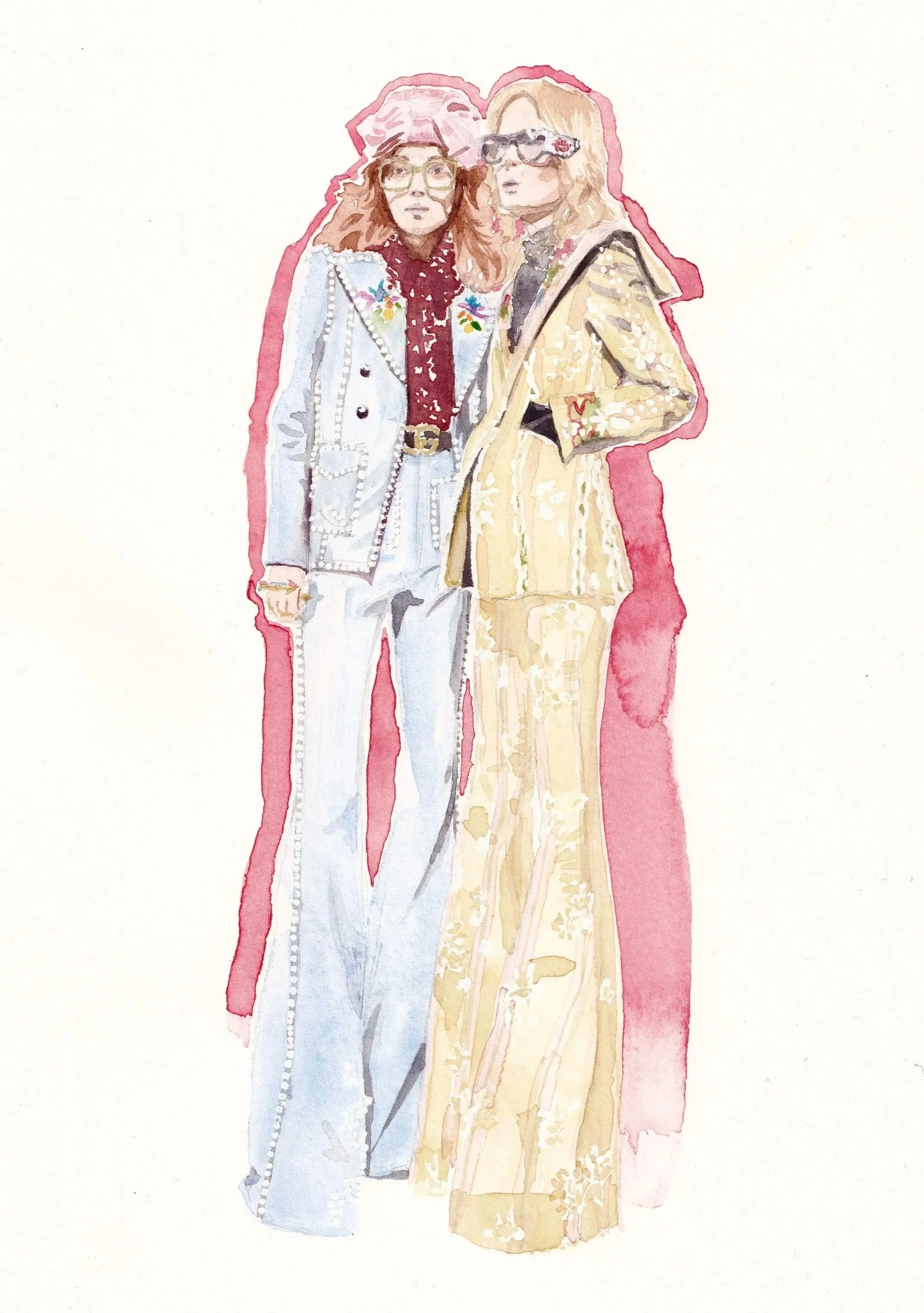 Gucci 2017 - Watercolor on A4