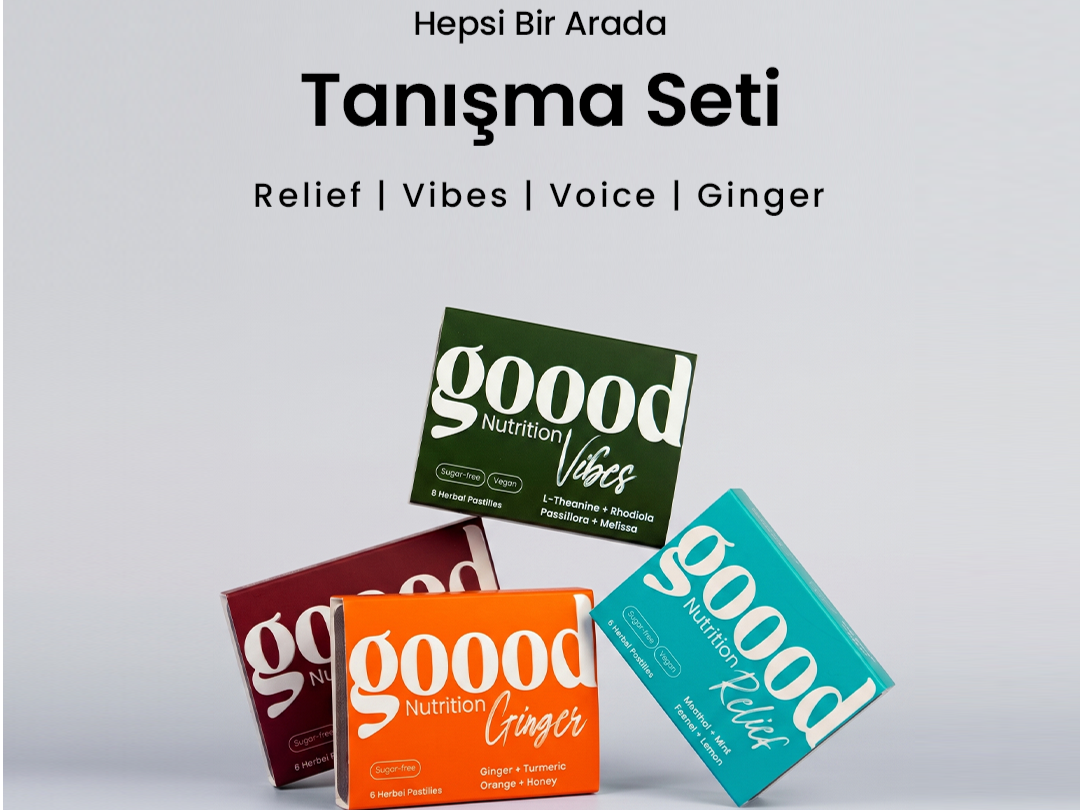 Goood Tanışma Kiti – 4 Farklı Bitkisel Pastil