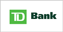 TD Bank logo with green TD square and white text.