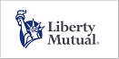 Liberty Mutual logo featuring a stylized Statue of Liberty and the company name.