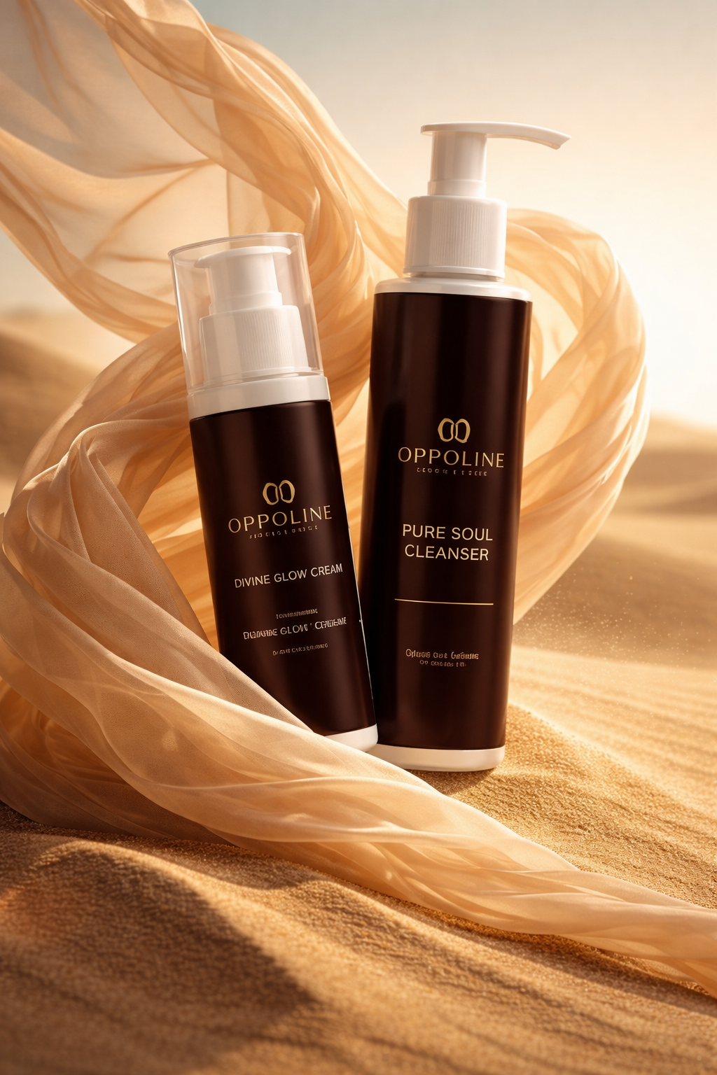 OPPOLINE Divine Glow Cream 100ml — anti-ageing face moisturiser with hyaluronic acid