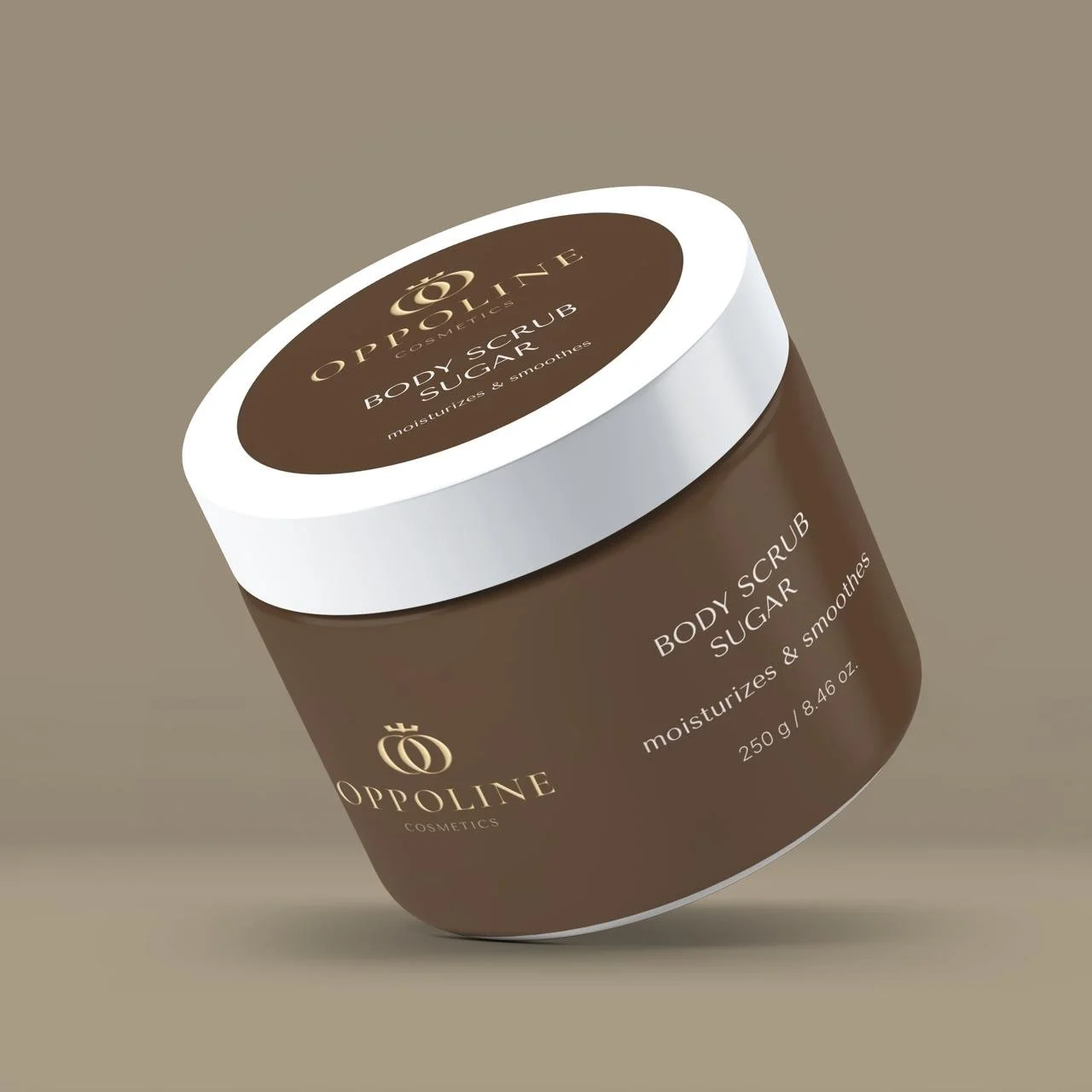 OPPOLINE Body Scrub — natural sugar body scrub with avocado and almond oil