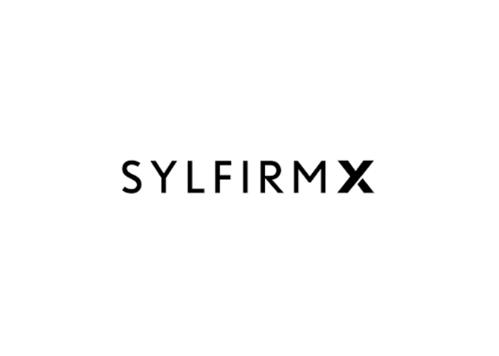 Logo with the text 'SYLFRIMX' in black capital letters on a white background.