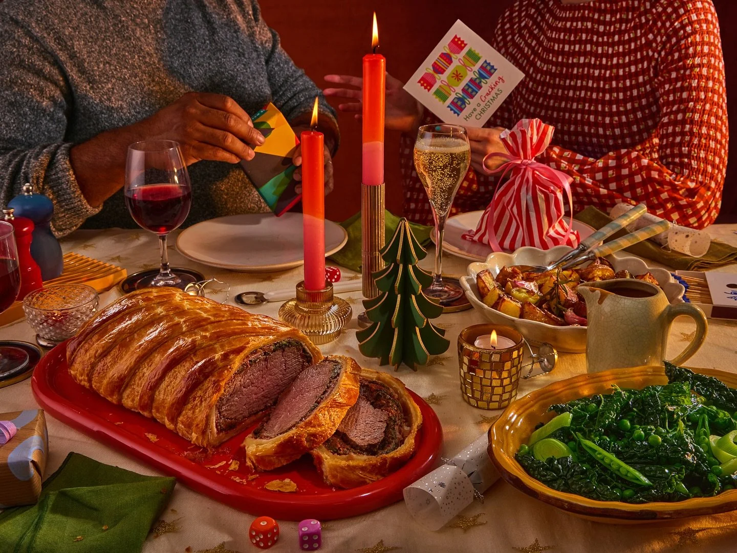 Loved that I got to shoot this @waitrose Food Friendsmas feature with my real life Friendsmas pal, @waylershebb. We&rsquo;ve spent years researching and preparing for this project. I&rsquo;ll be making this black garlic &amp; beetroot beef wellington