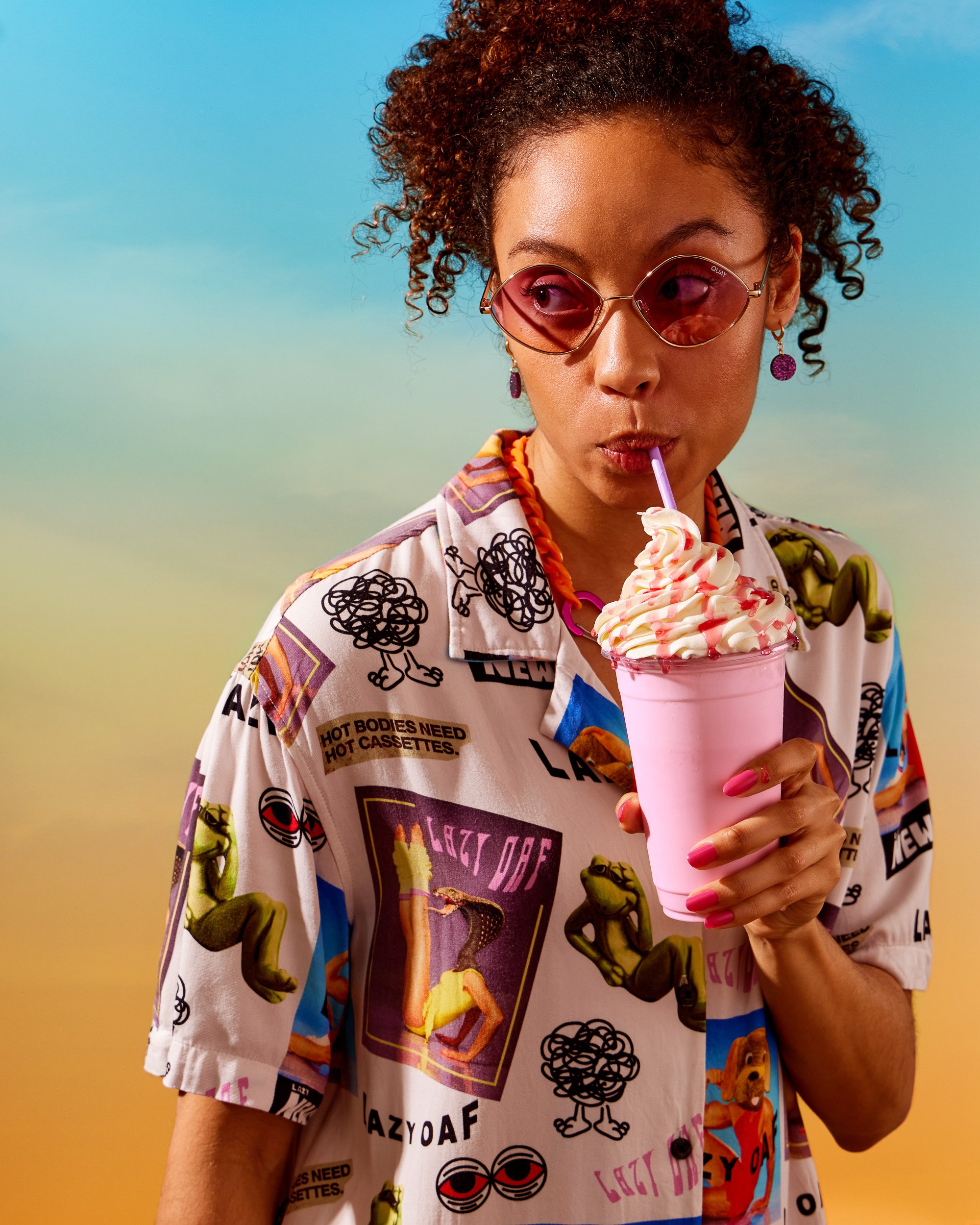 graphic lifestyle coffee and soft drink photography for advertising and campaign use