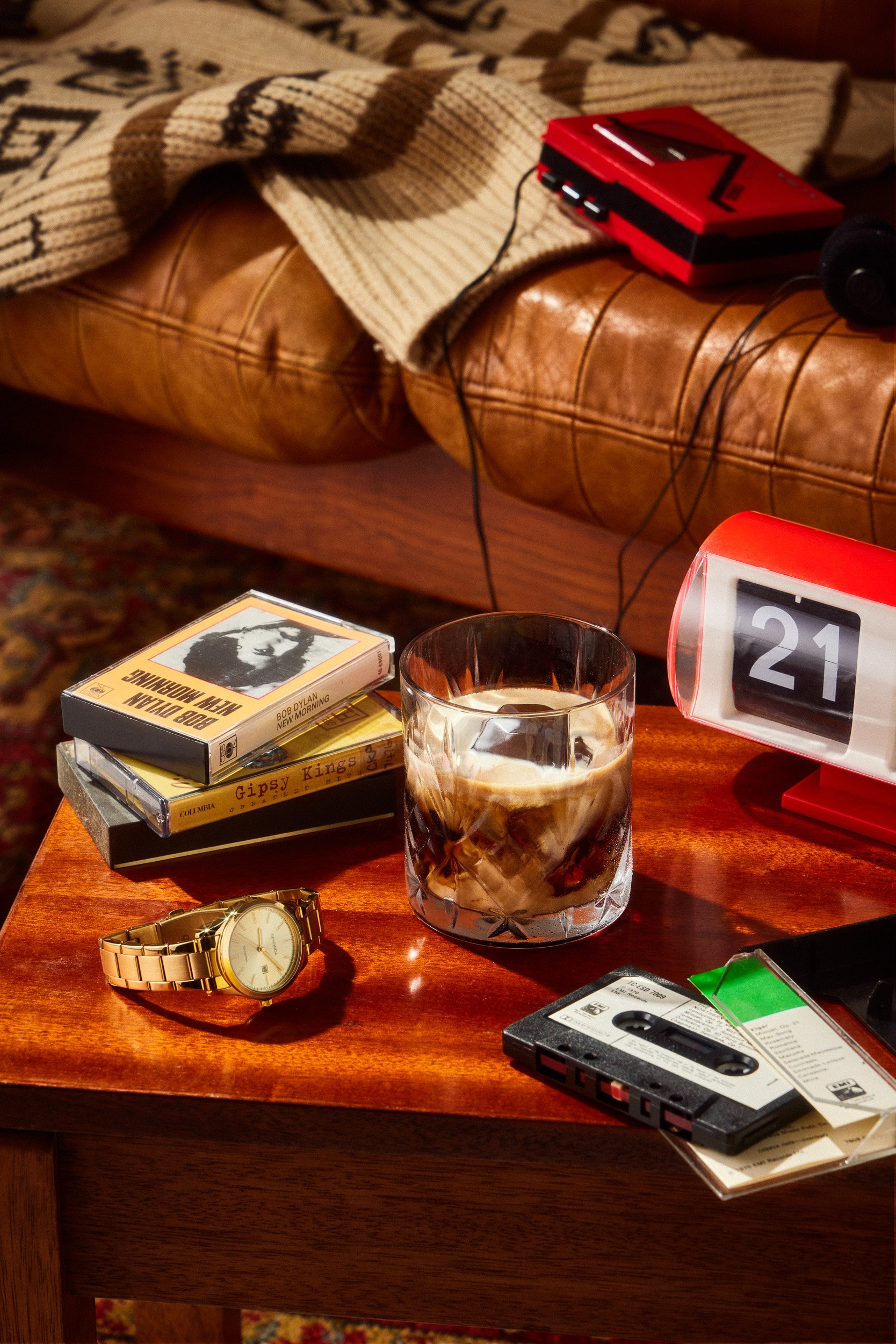 lifestyle spirit and coffee photography for advertising and brand use 