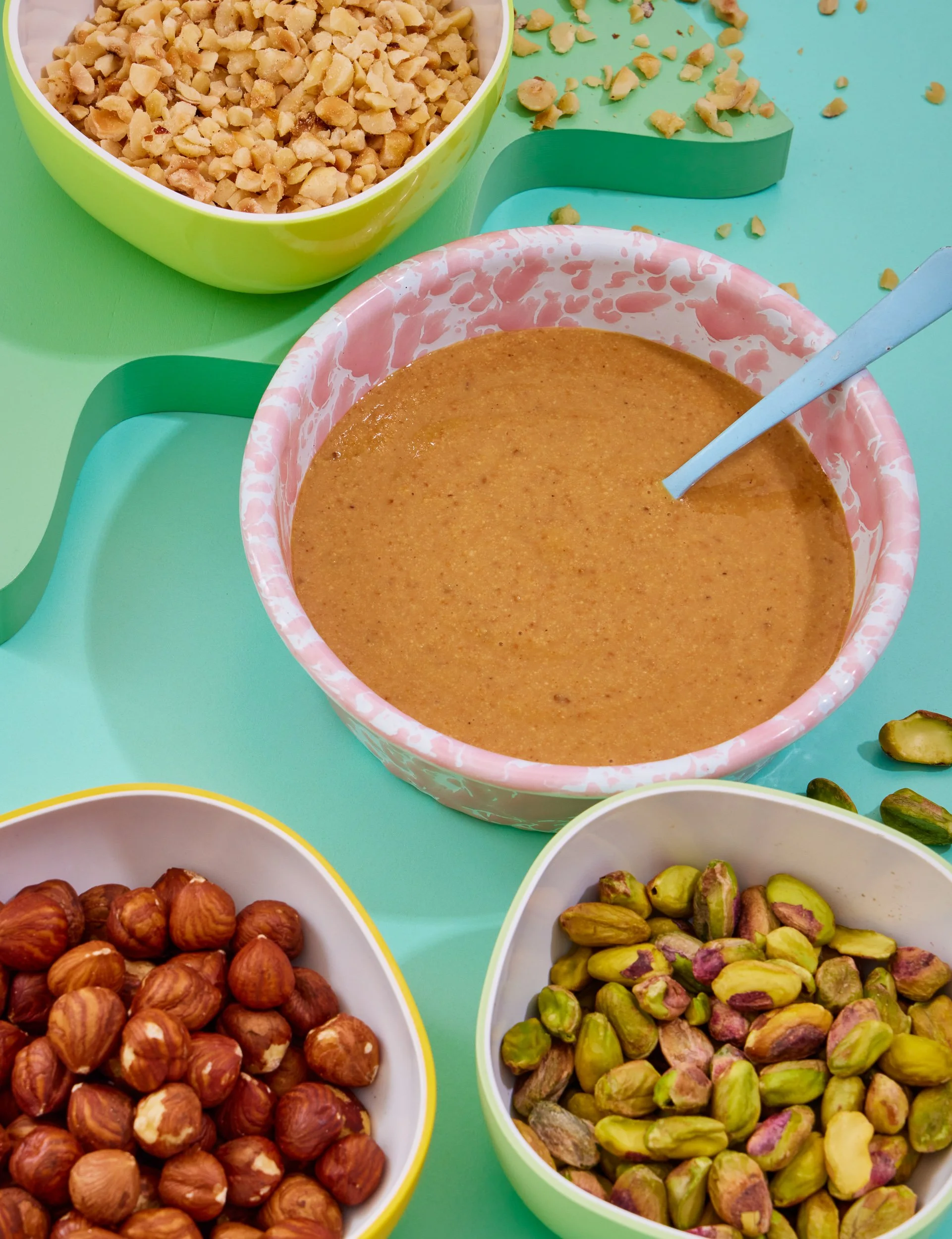 peanut butter photography for cookbook publishing