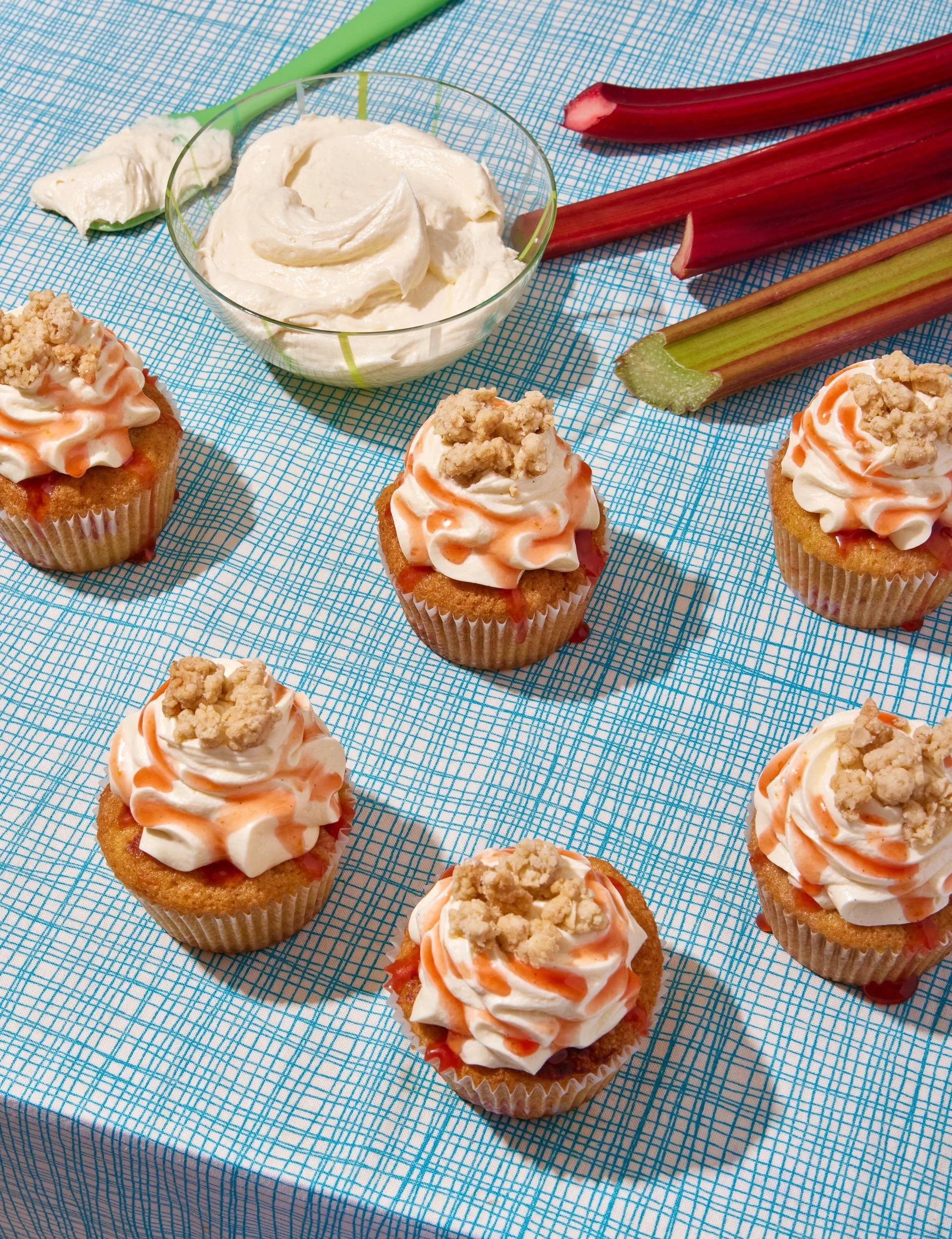 Baked goods photography for cookbook publishing