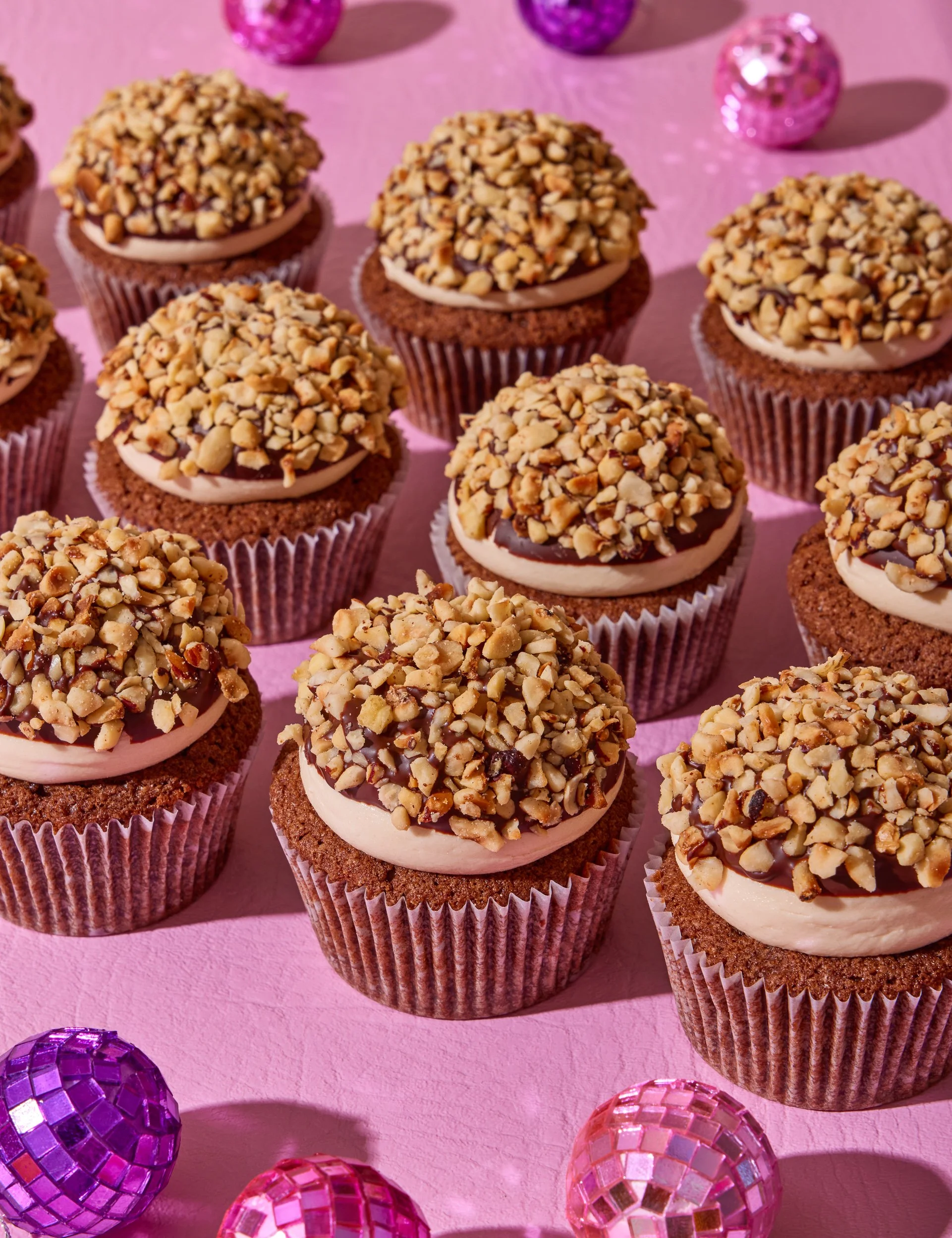 Chocolate muffin photography for cookbook publishing