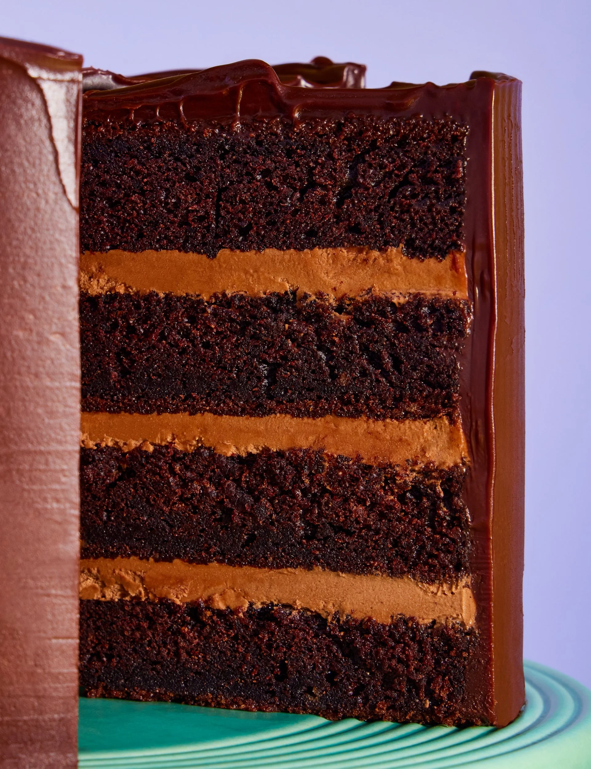 Chocolate photography for cookbook publishing