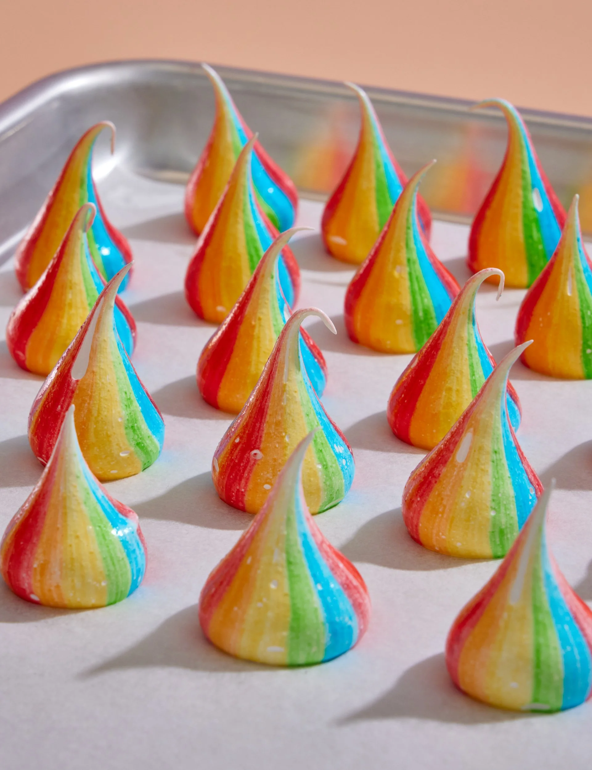 Icing photography for cookbook publishing