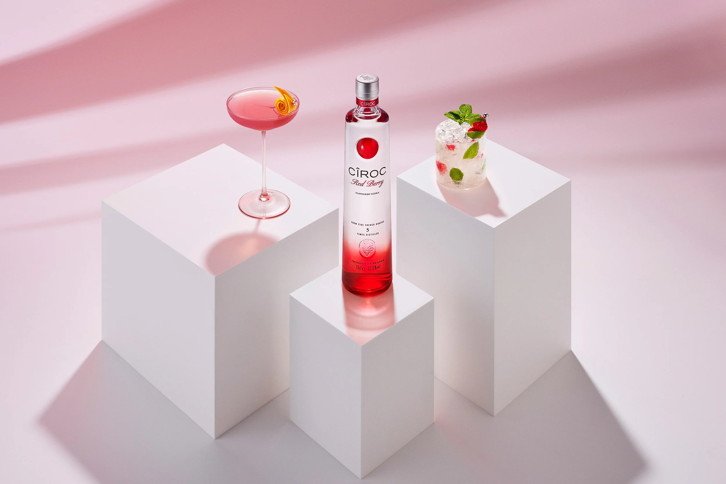 graphic product cocktail and spirit photography for campaign use 