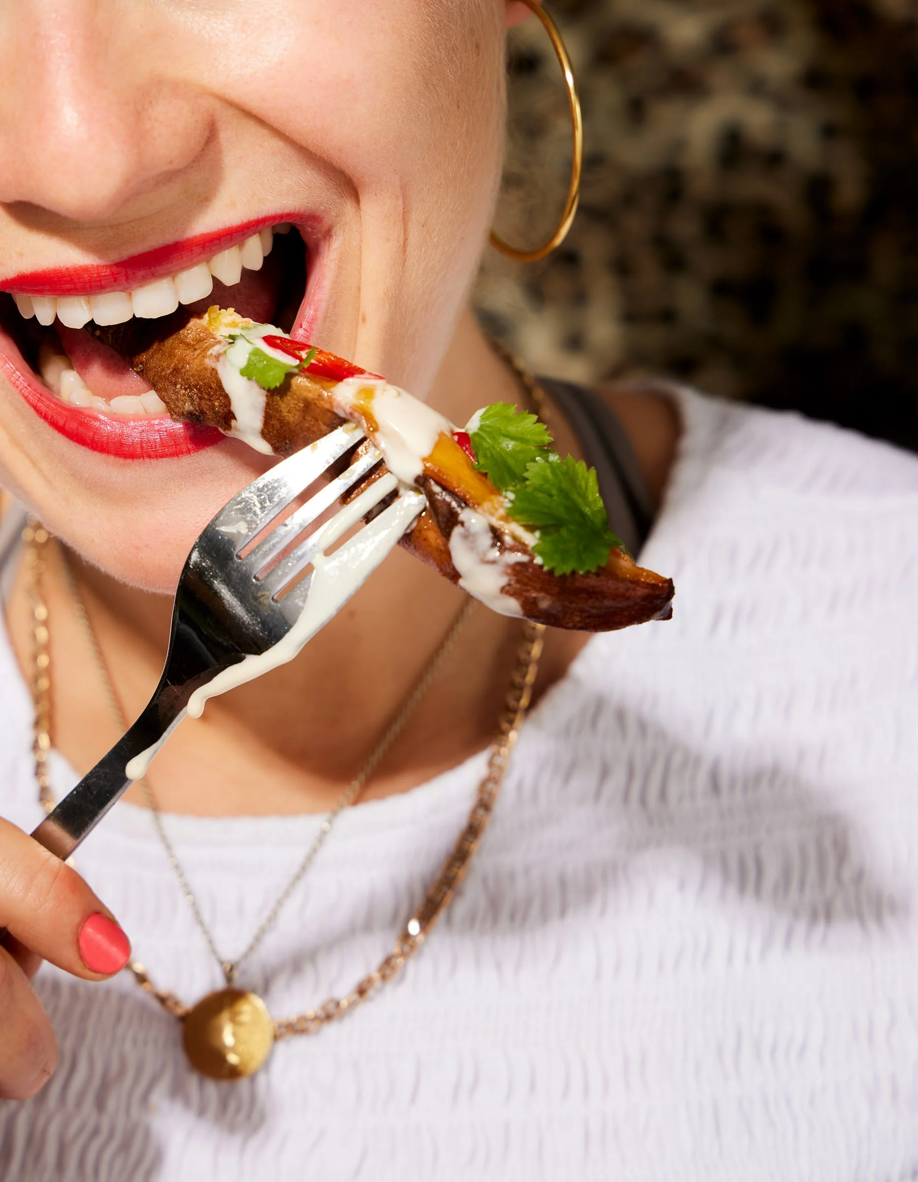 happy lifestyle food photography for editorial