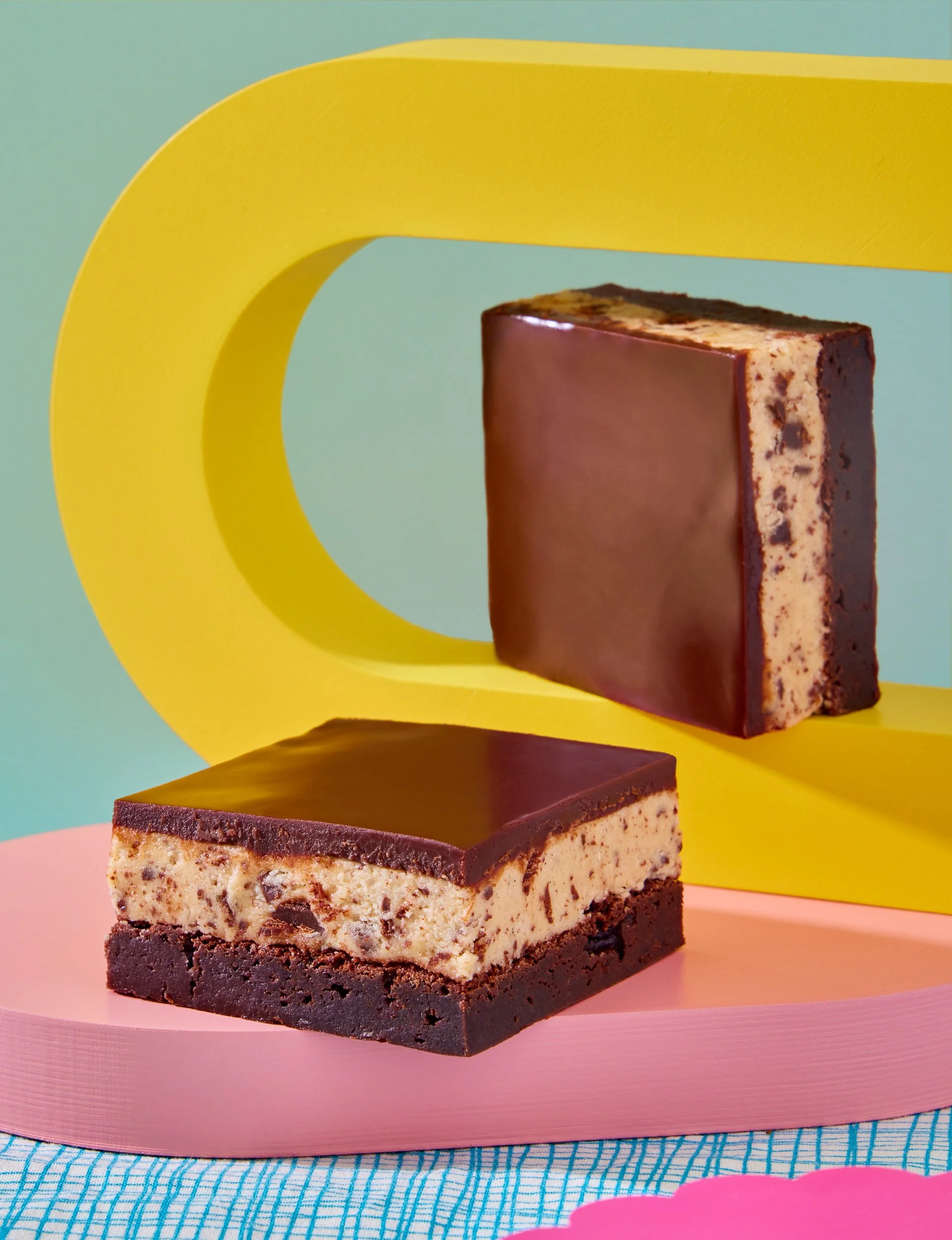 Chocolate bar photography for cookbook publishing