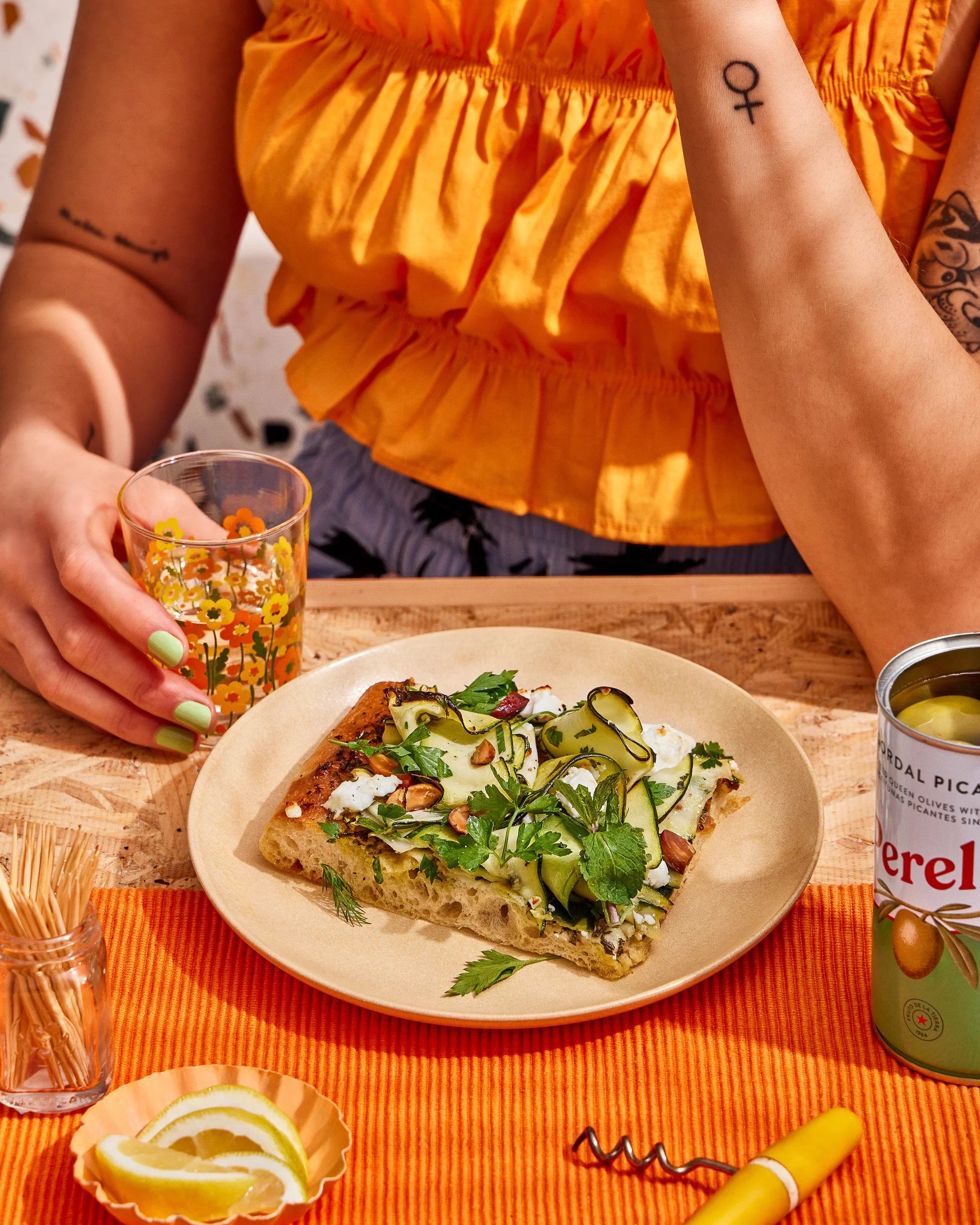 Warm lifestyle food photography for brand use 