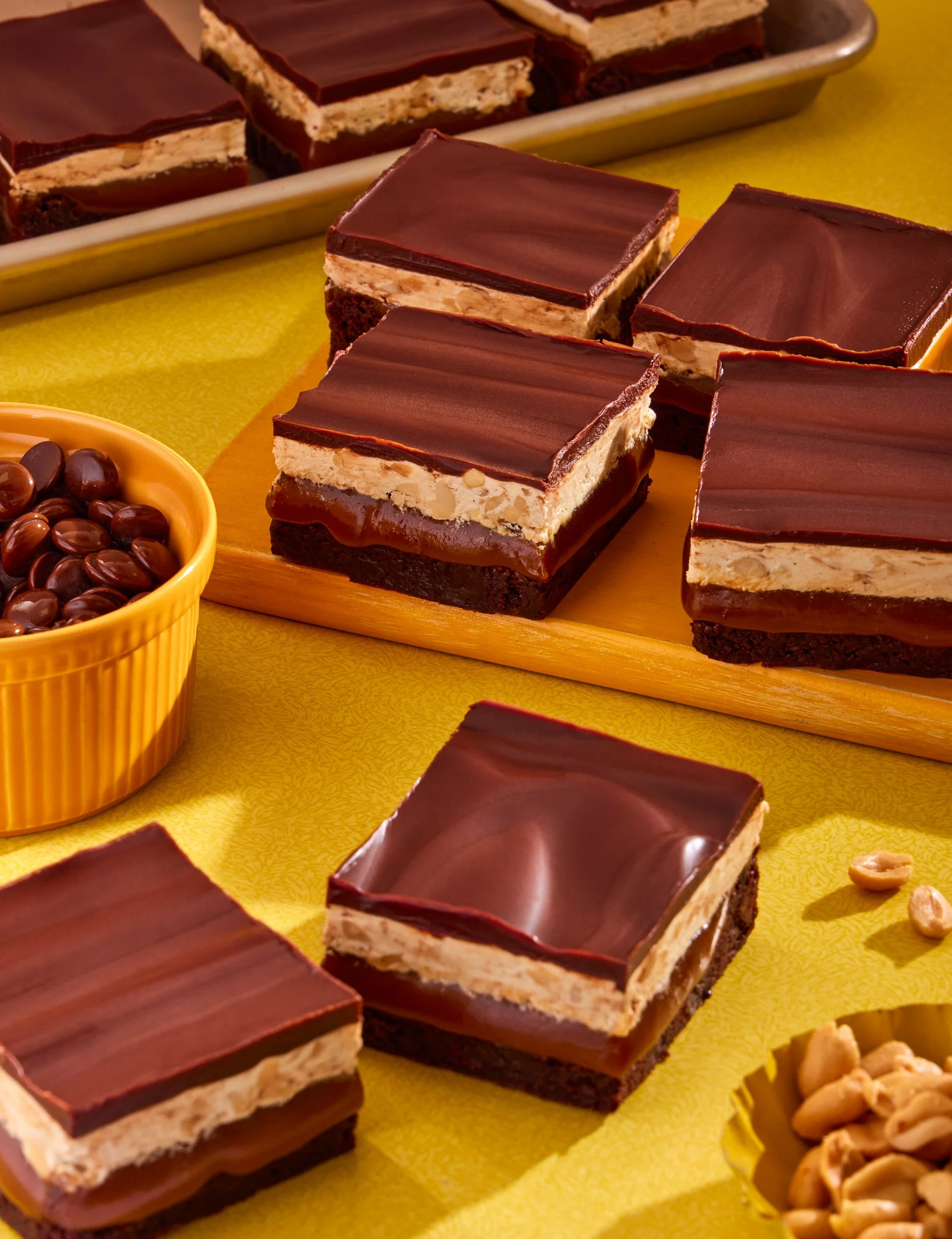 Chocolate cake desserts photography for cookbook publishing