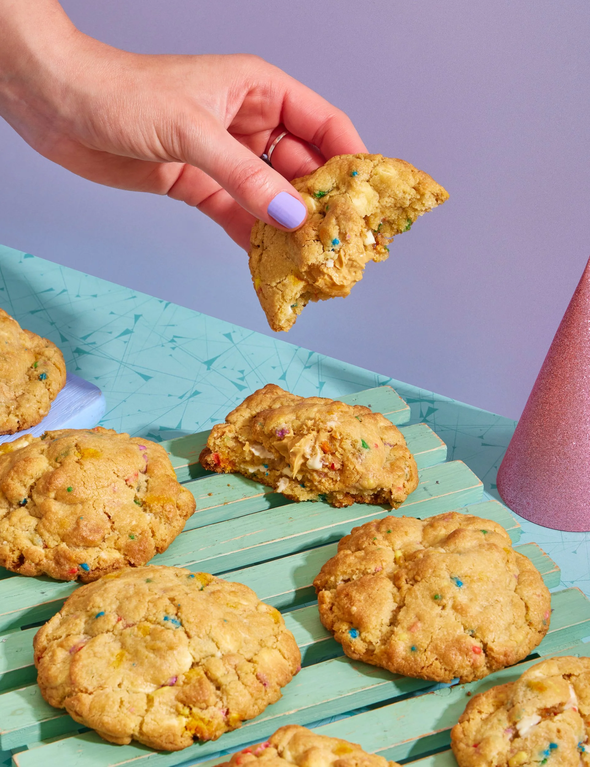 Dessert photography for cookbook publishing