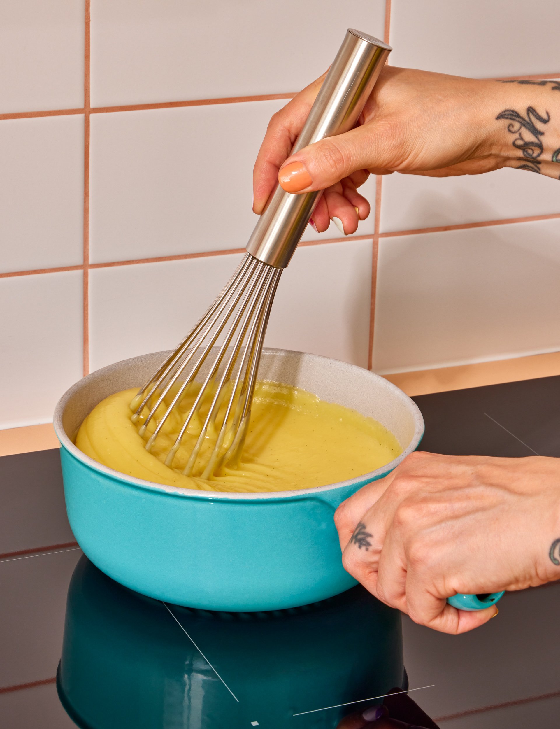 Baking dessert photography for cookbook publishing