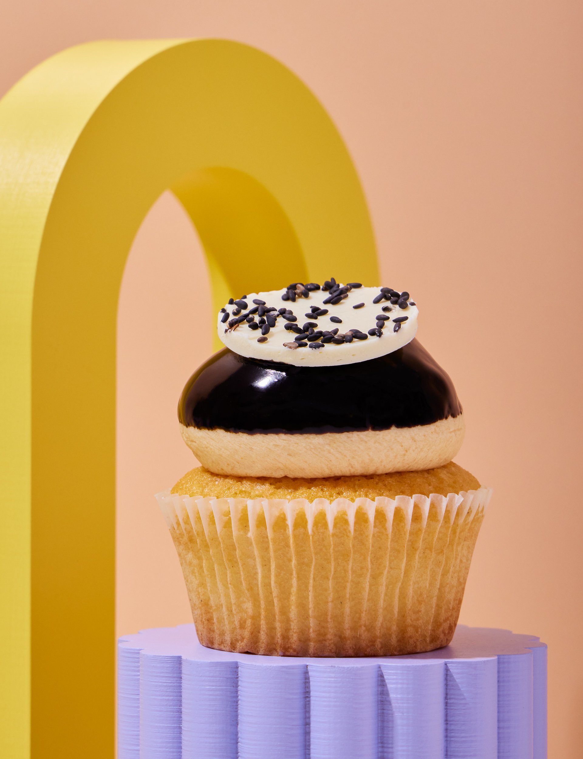 Cupcake muffin photography for cookbook publishing