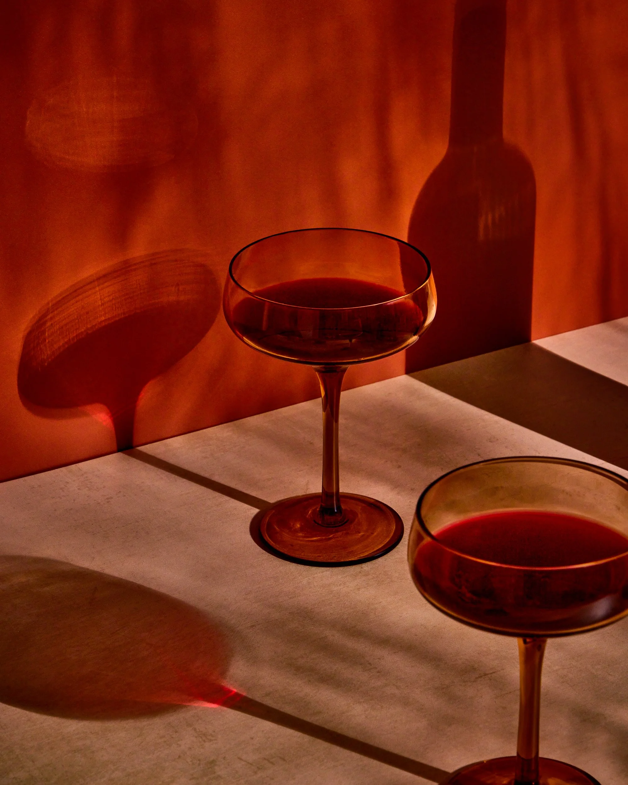 graphic wine photography for social use