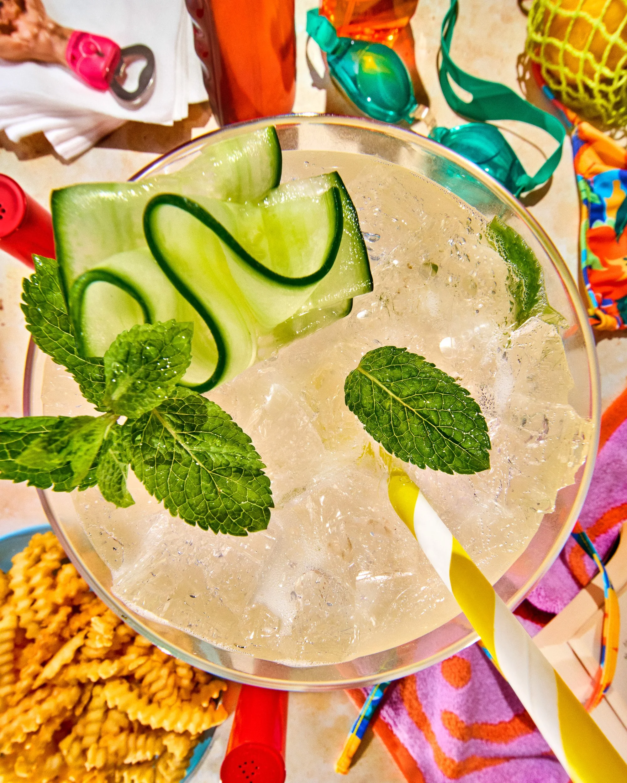 macro cocktail photography for campaign use