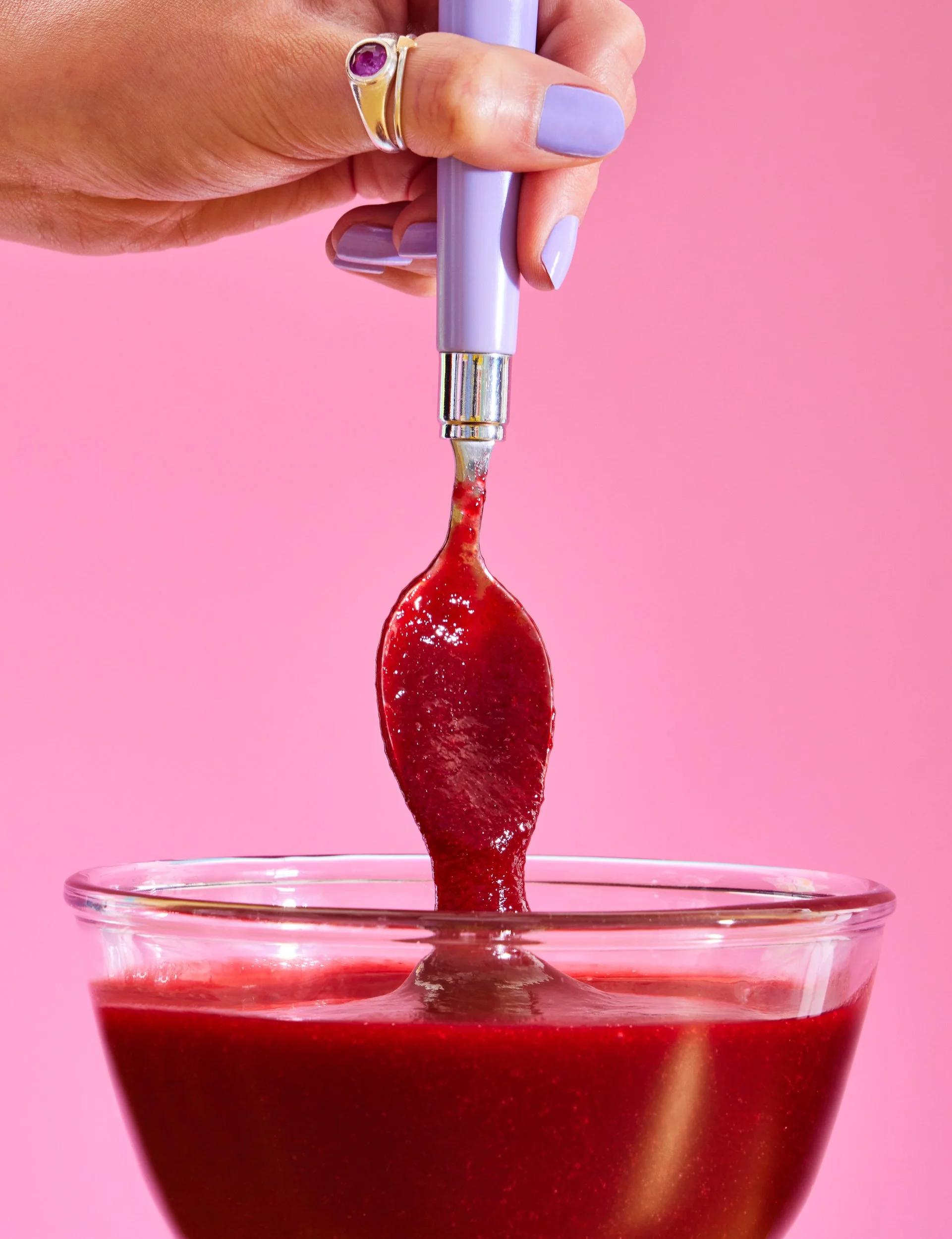 Jam photography for cookbook publishing