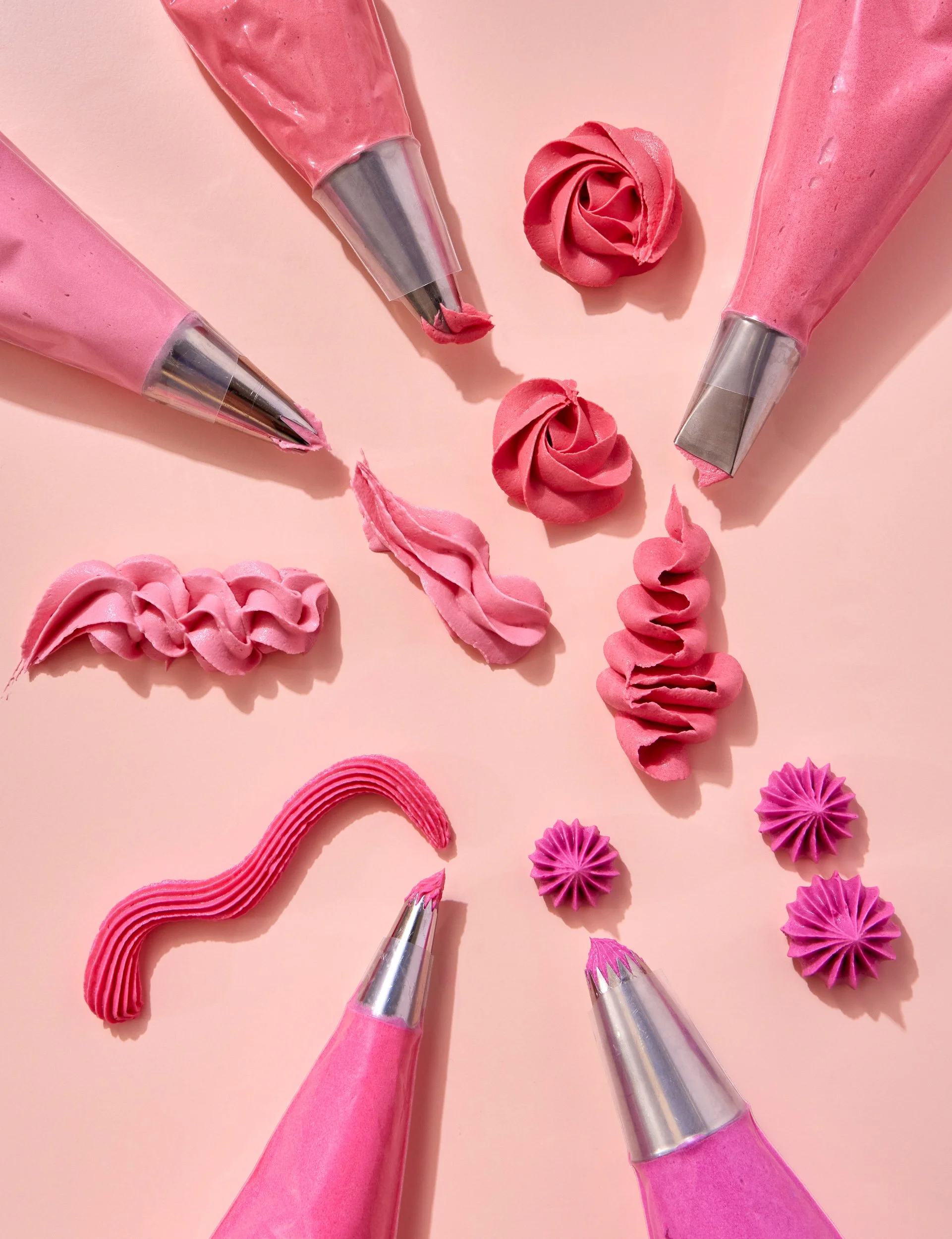 icing photography for cookbook publishing