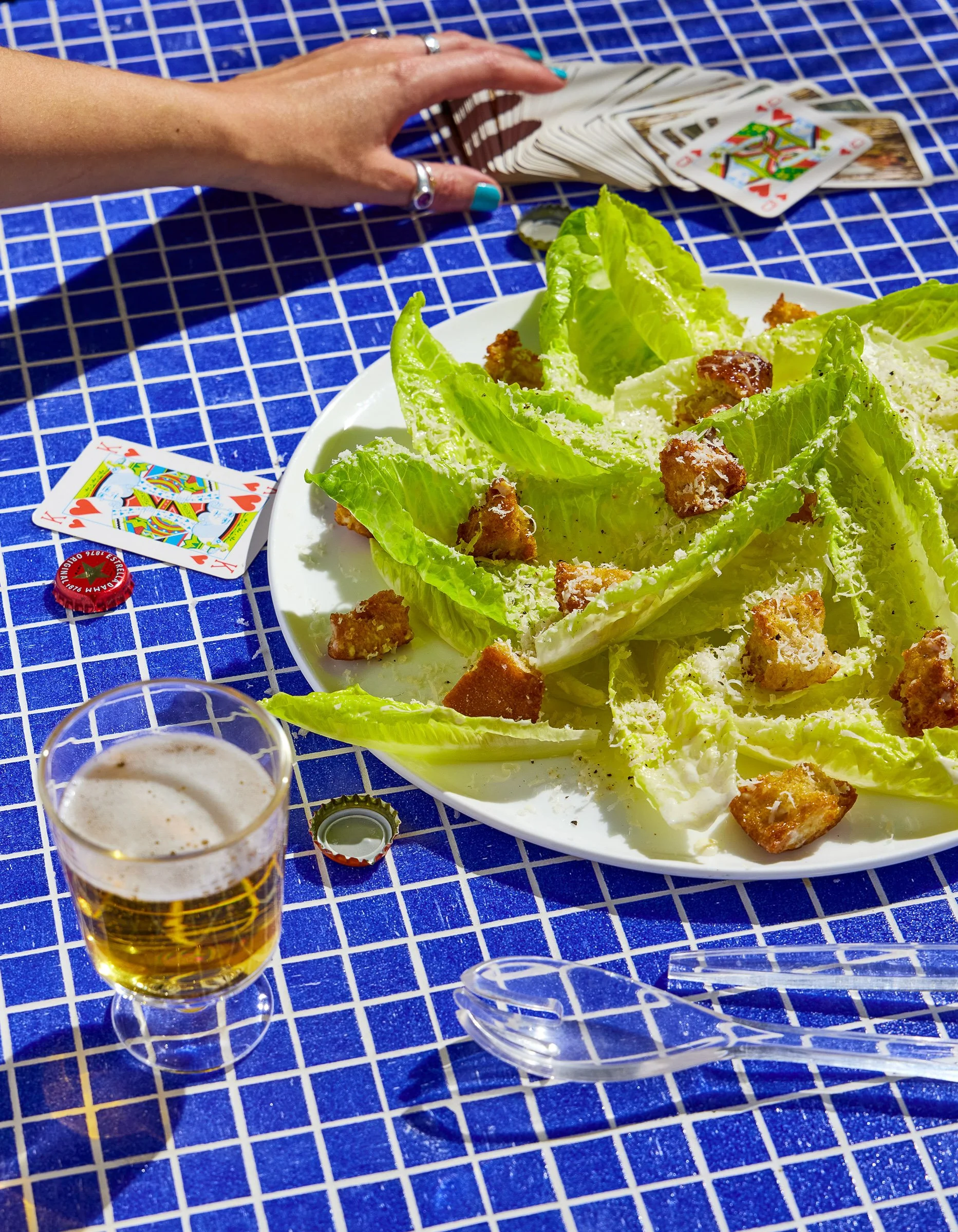 lifestyle salad photography