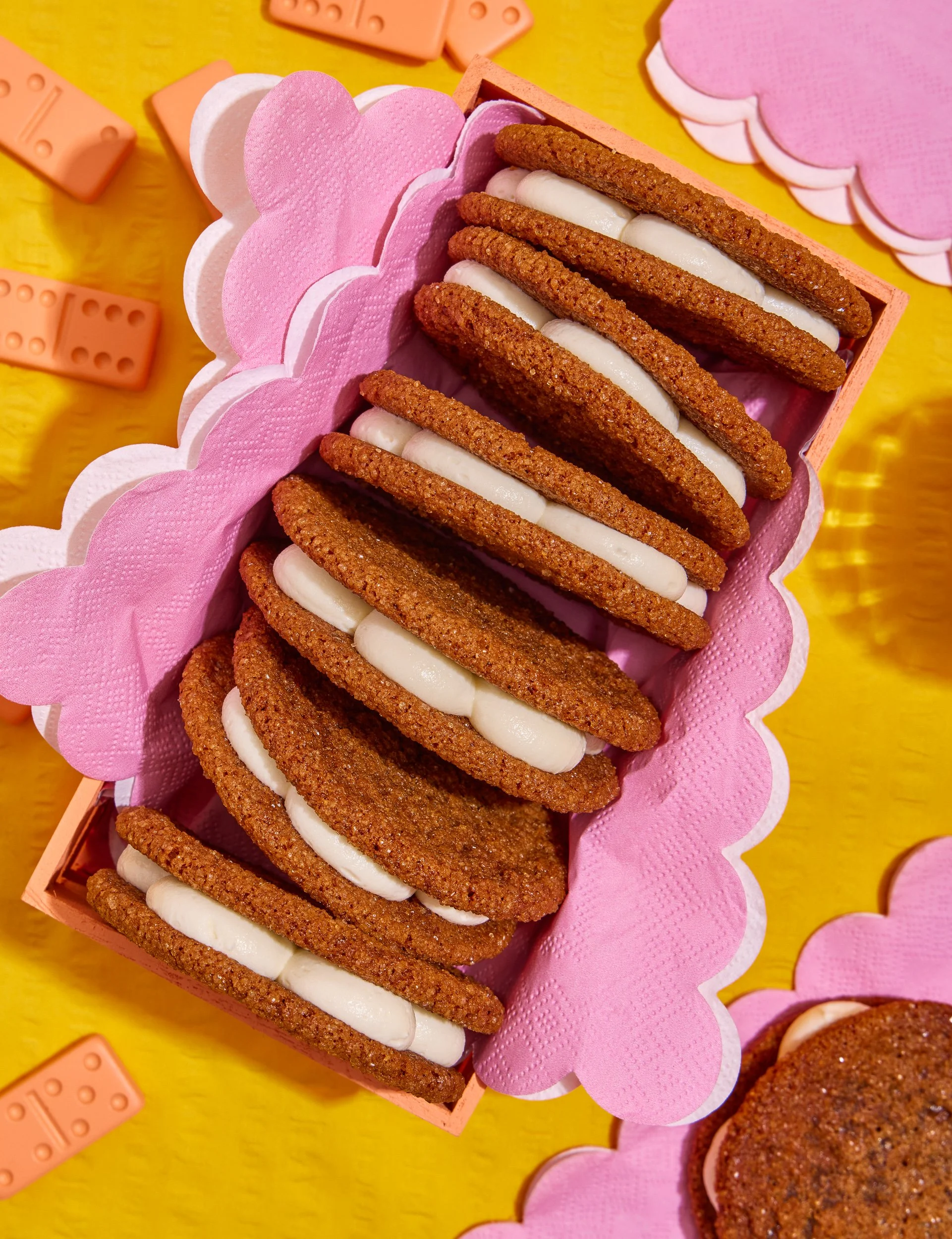 Dessert photography for cookbook publishing