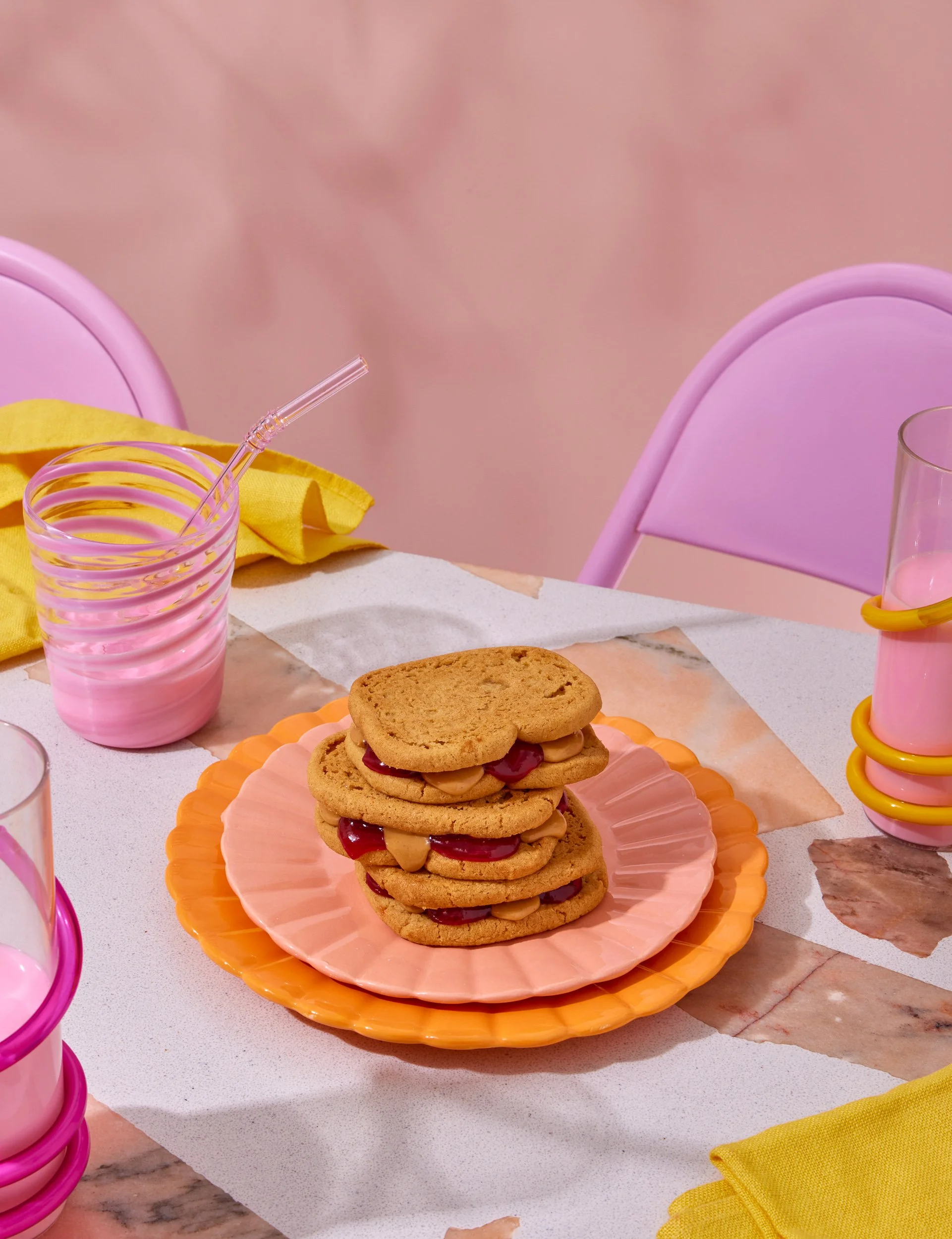 Cookie photography for cookbook publishing