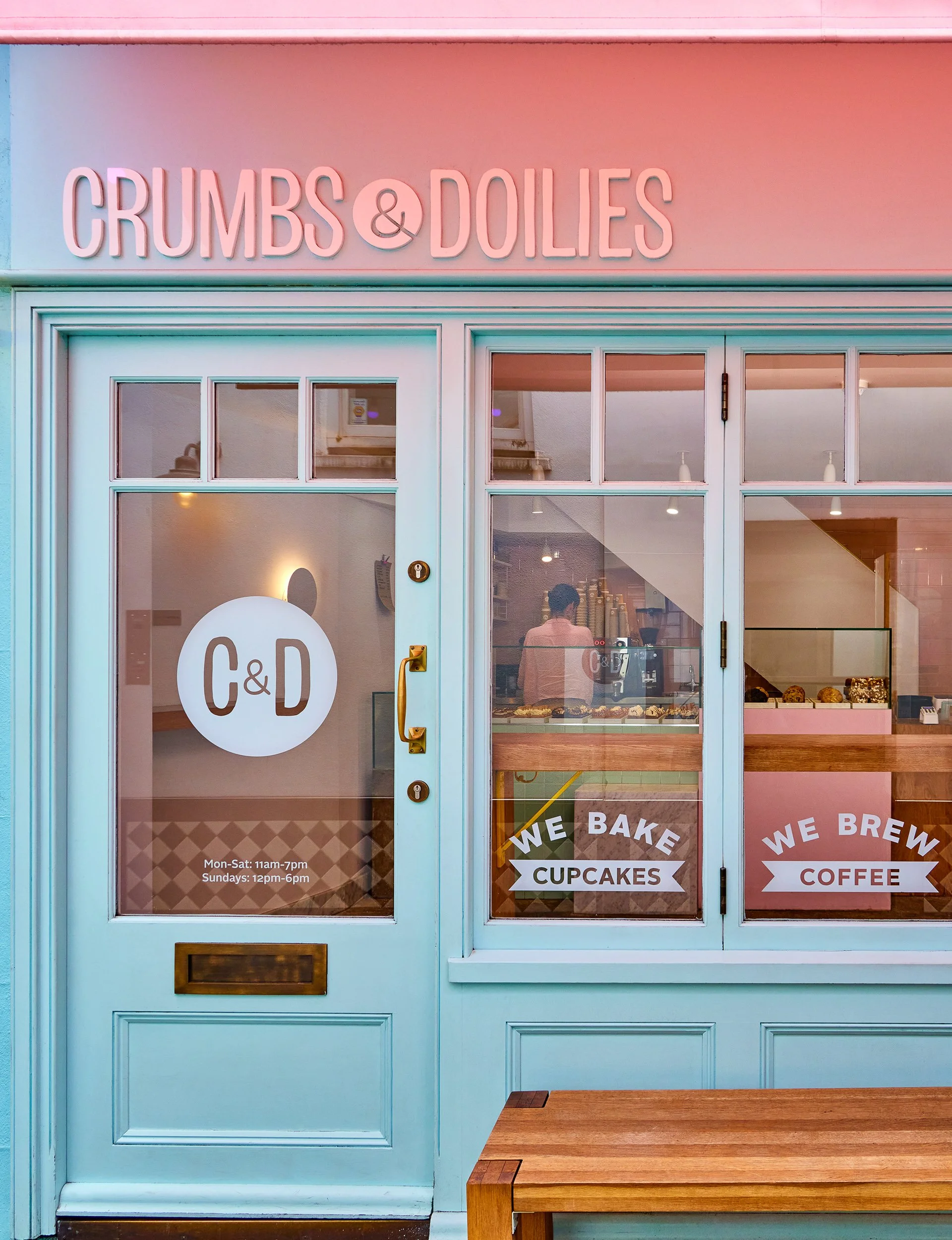 Crumbs and dolies shop photography for cookbook publishing