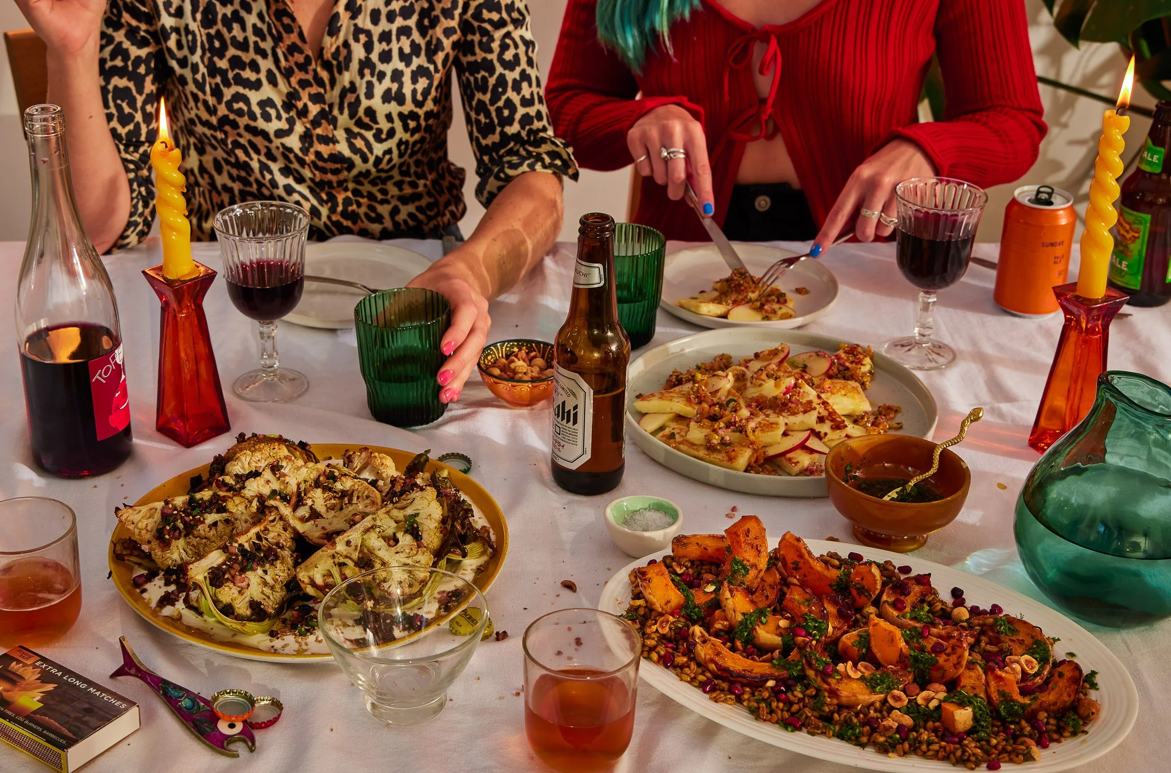 lifestyle feast recipe photography