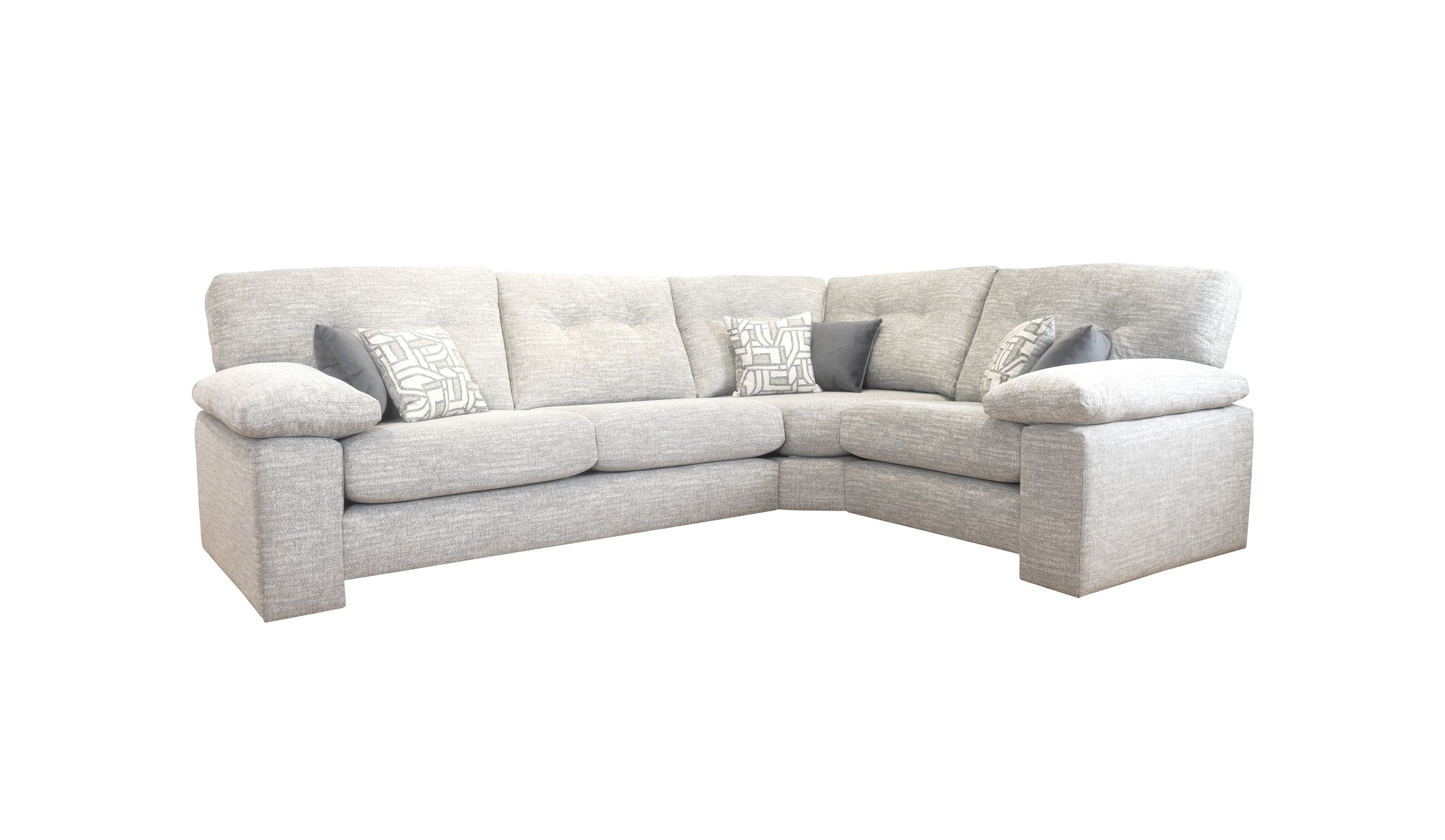 Lebus - Megan Corner Sofa in Ivory