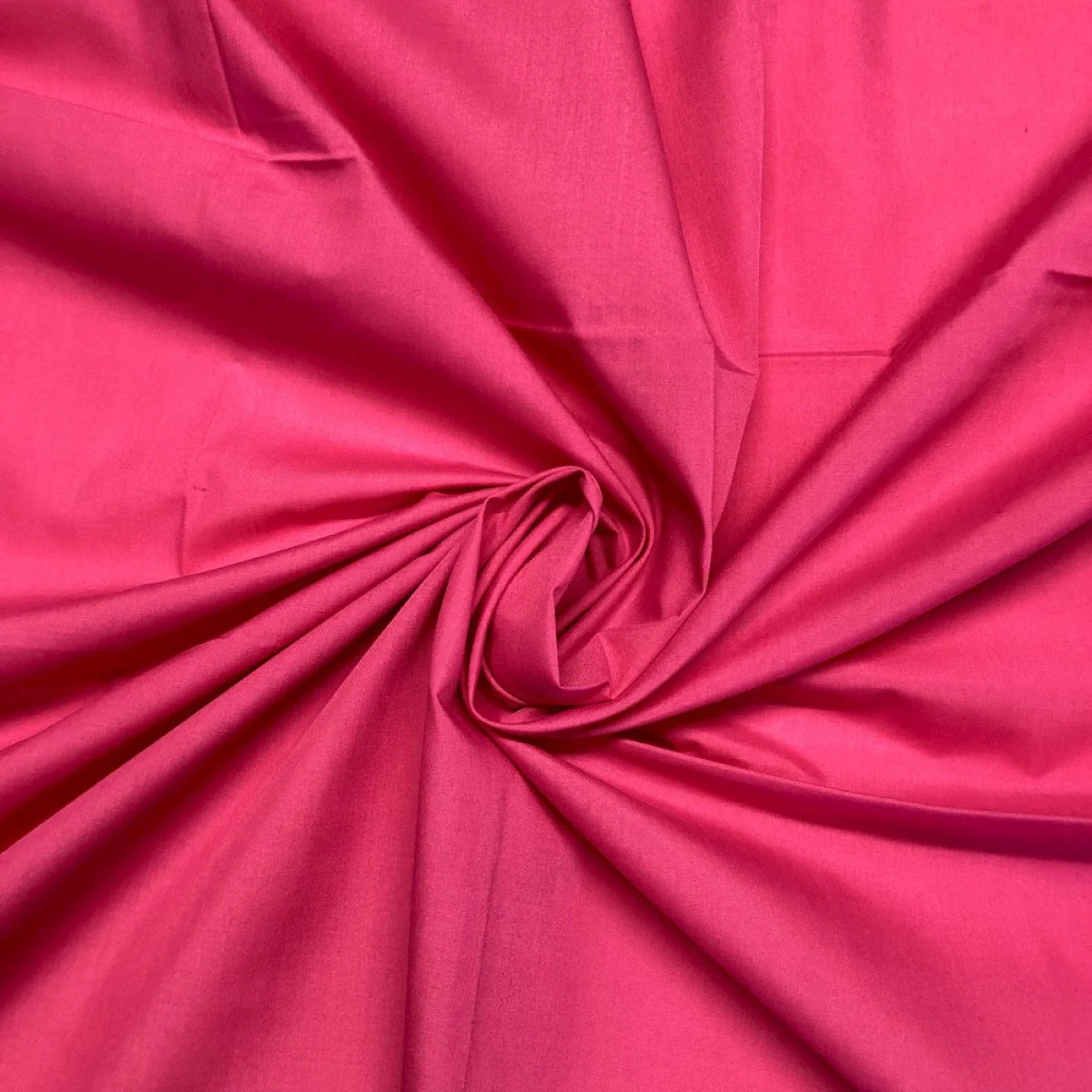 Plain Cerise Poly Cotton