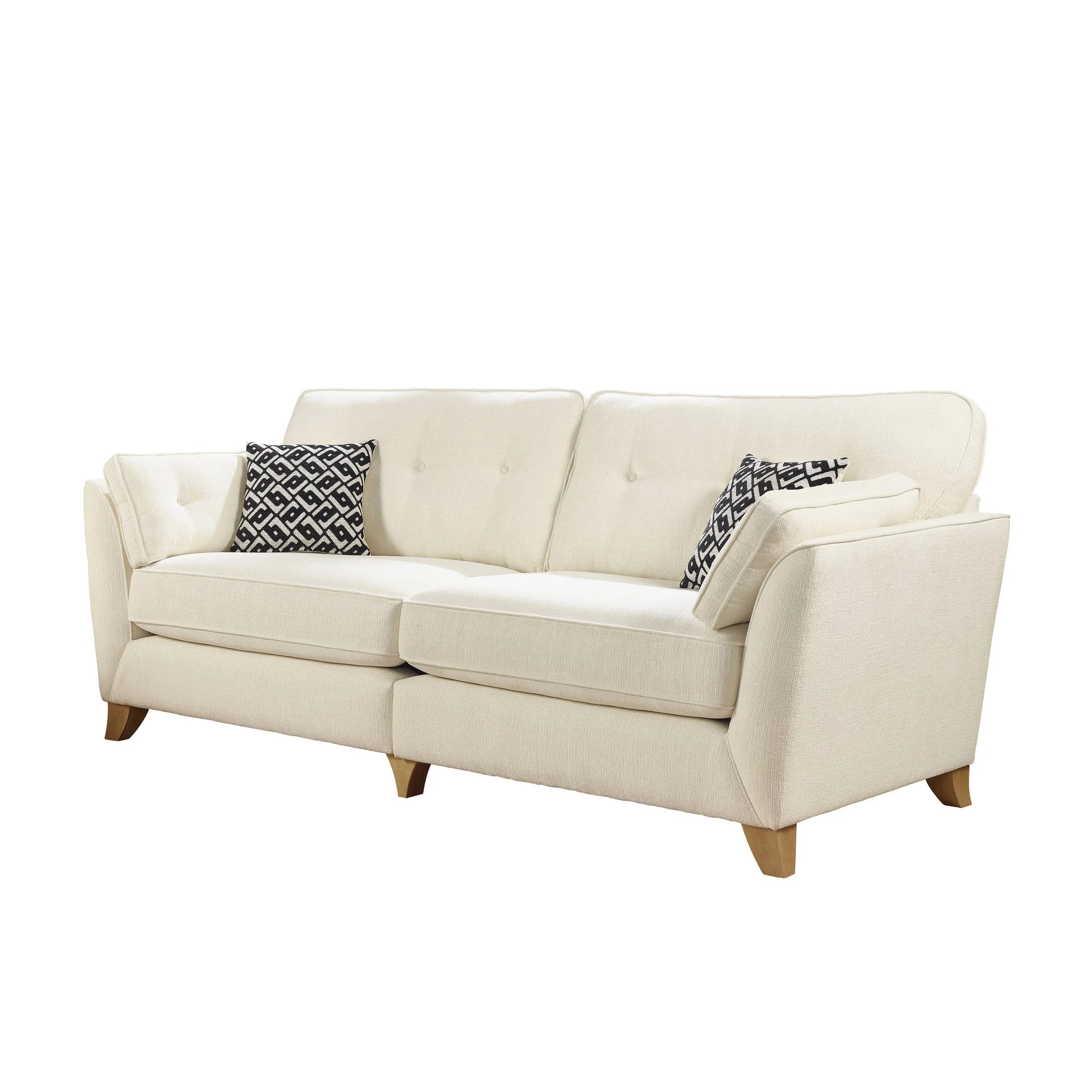 Lebus - Jameson 4 Seater Sofa in Ivory
