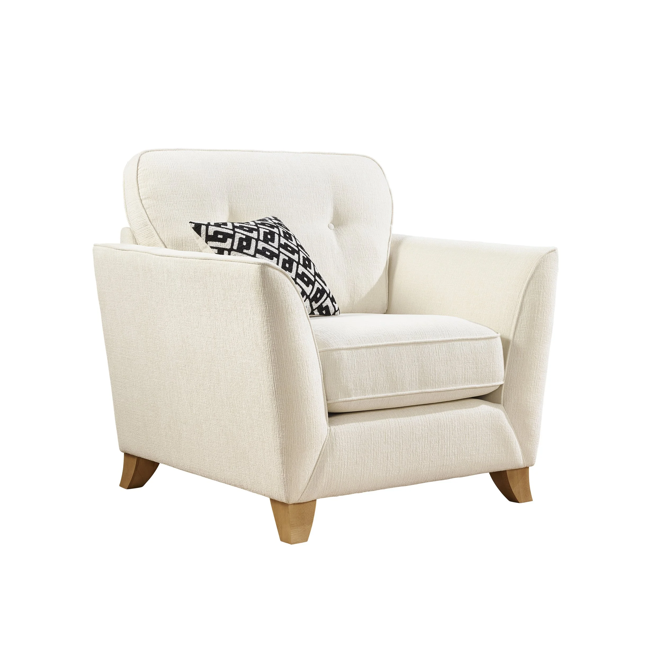 Lebus - Jameson Arm Chair in Ivory