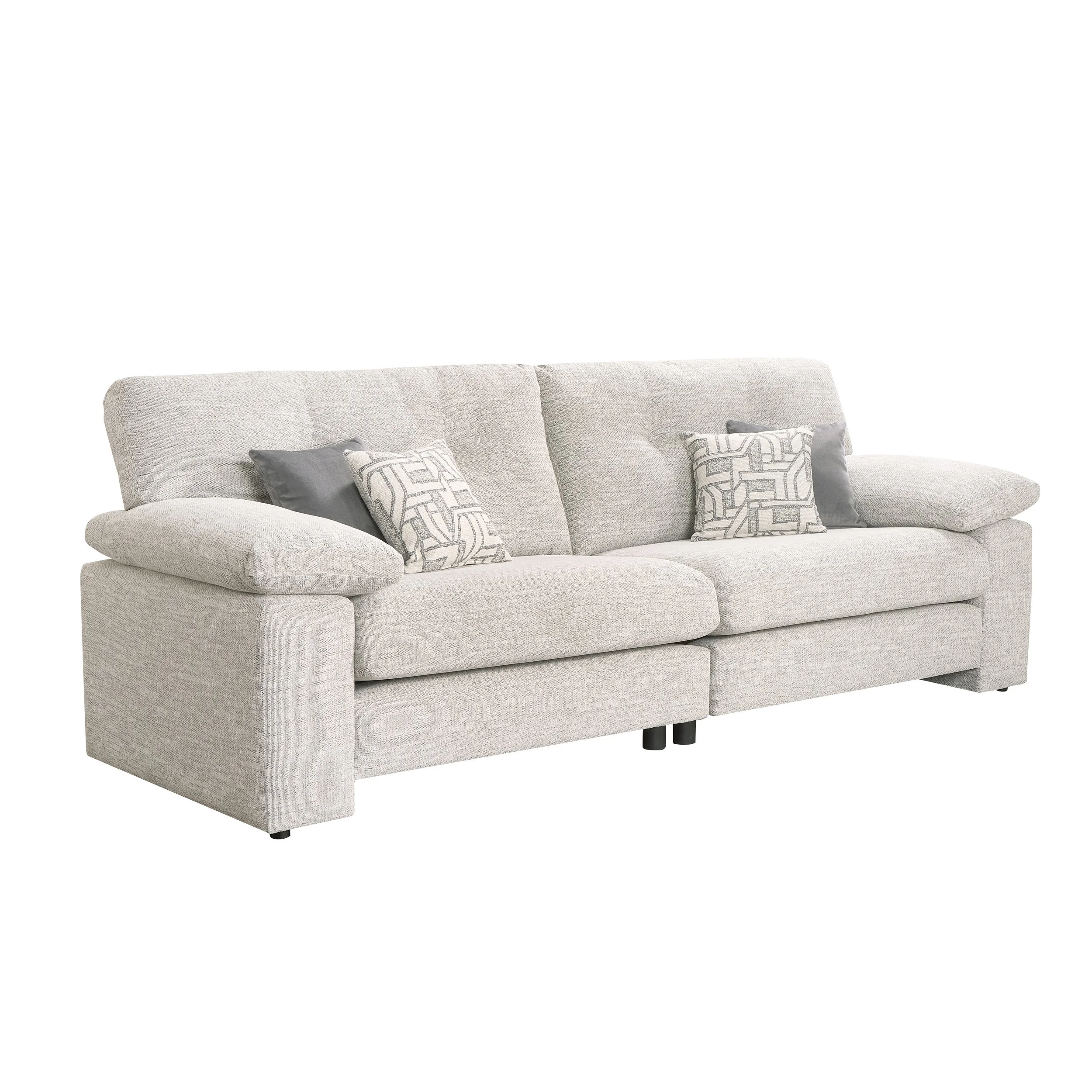 Lebus - Megan 4 Seater Sofa in Ivory