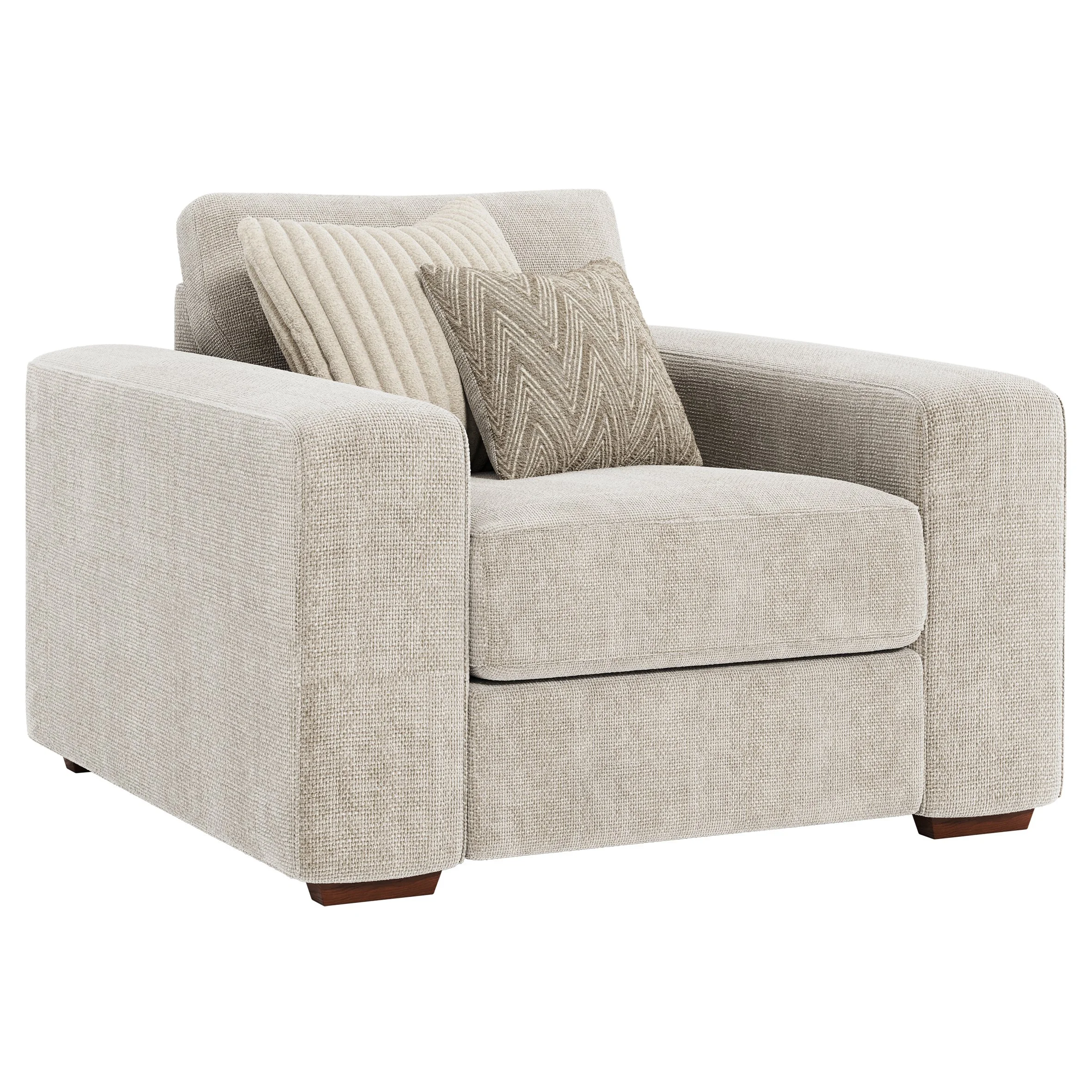 Lebus - Henley Arm Chair in Stone
